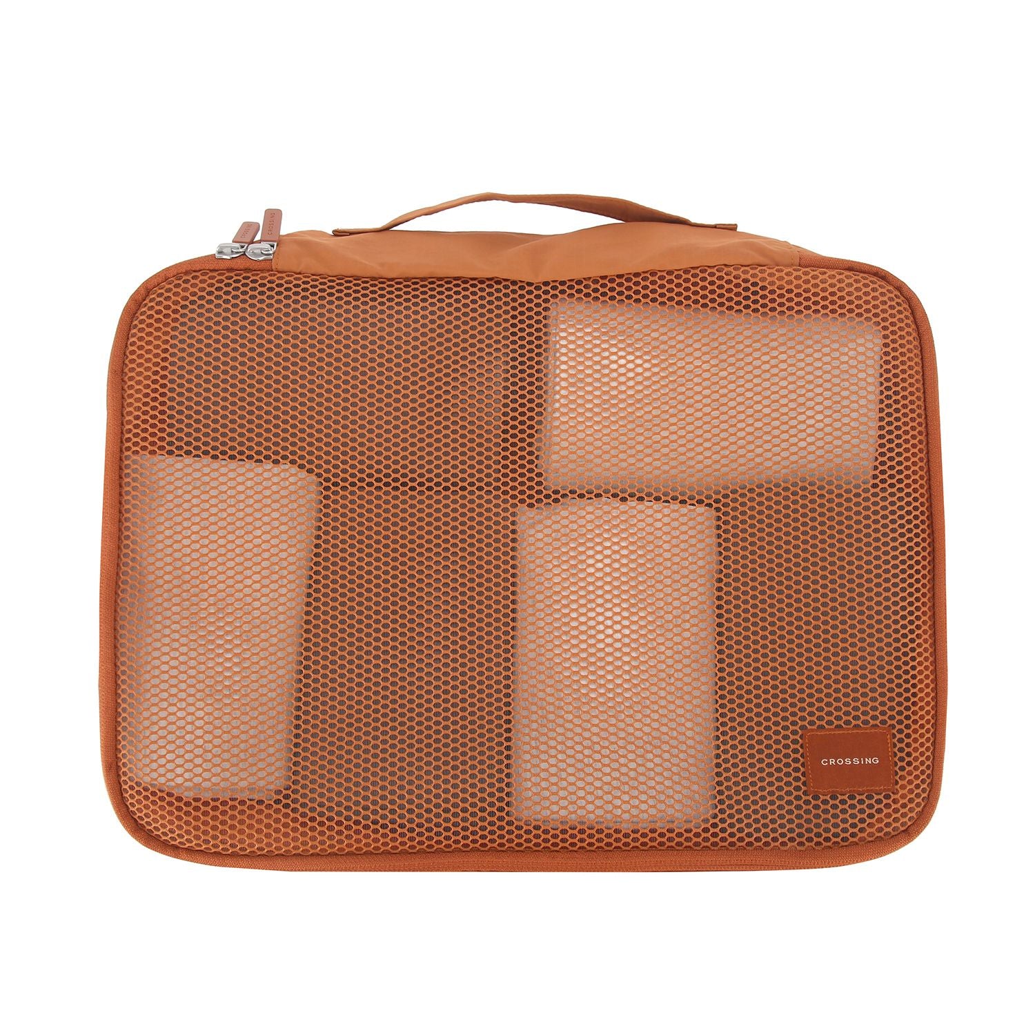 Crossing Waterproof Ripstop Nylon Packing Cube Set (4-Piece Set) - Brick