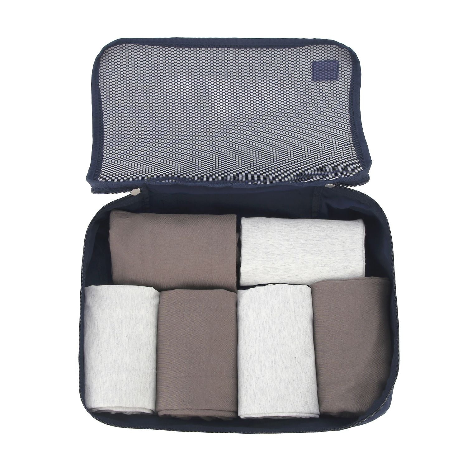 Crossing Waterproof Ripstop Nylon Packing Cube Set (4-Piece Set) - Navy
