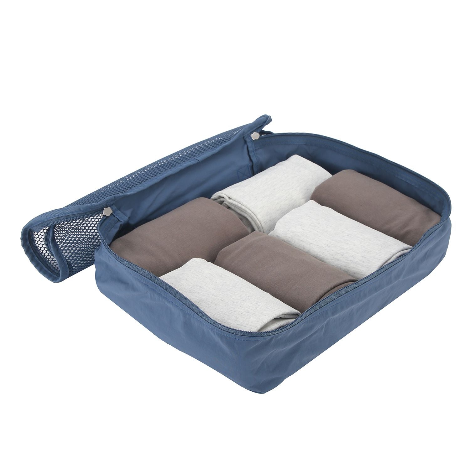 Crossing Waterproof Ripstop Nylon Packing Cube Set (4-Piece Set) - Smoke Blue