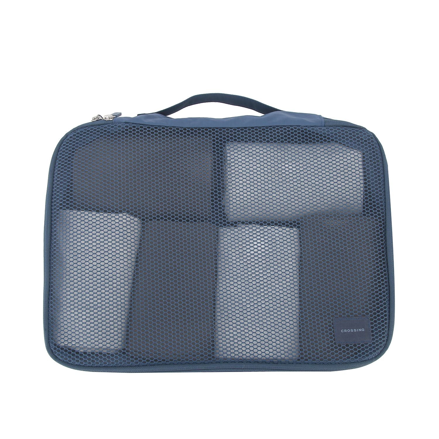 Crossing Waterproof Ripstop Nylon Packing Cube Set (4-Piece Set) - Smoke Blue