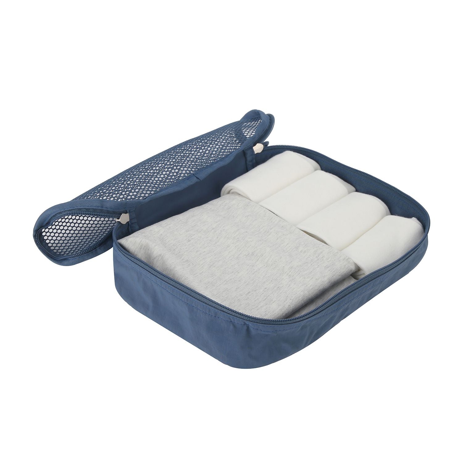 Crossing Waterproof Ripstop Nylon Packing Cube Set (4-Piece Set) - Smoke Blue