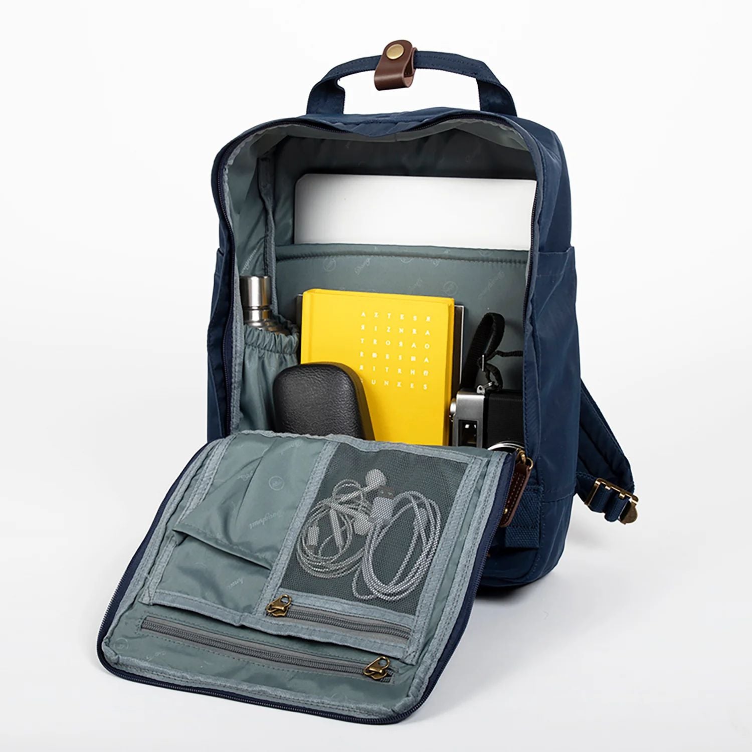 Doughnut Macaroon Backpack - Blue Lotus X Powder Purple X Sheer Pink