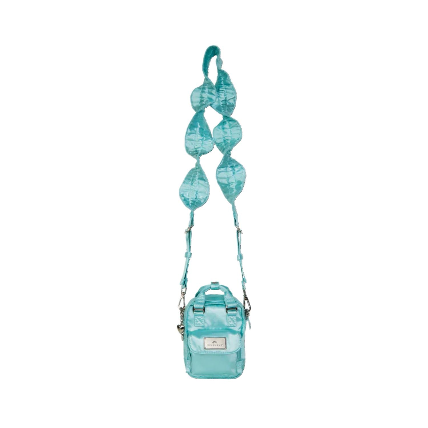 Doughnut Macaroon Tiny Girlitude Series Crossbody Bag - Moonstone
