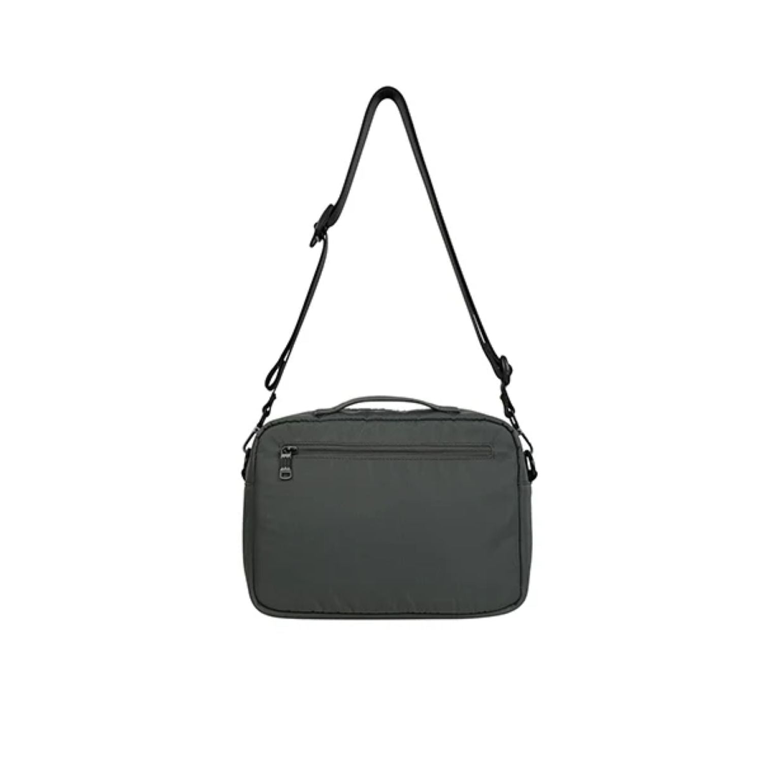 Doughnut Satchel Lucent Series Crossbody Bag - Dark Grey