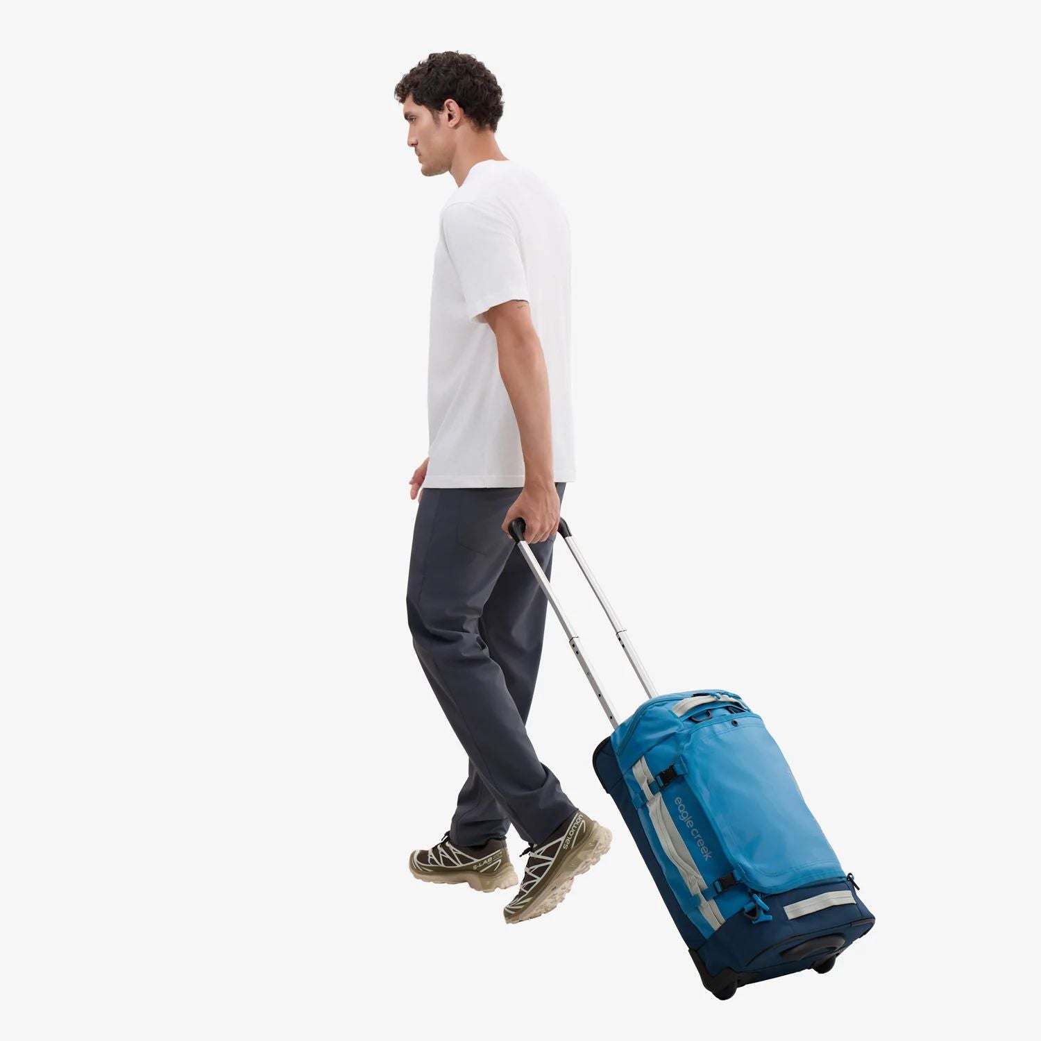 Eagle Creek Cargo Hauler 2 Wheeled Luggage International Carry On 32L (Harbor Blue)