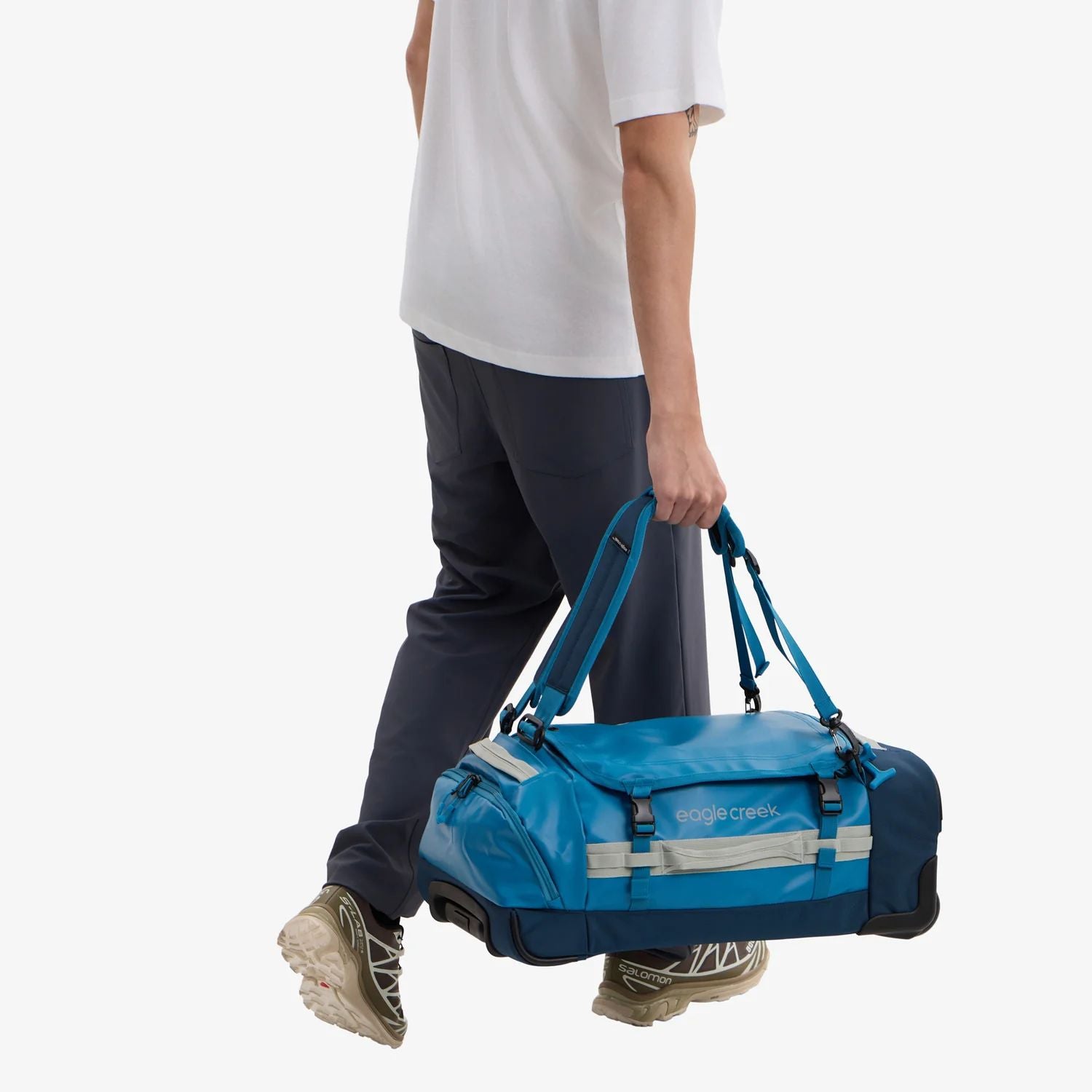 Eagle Creek Cargo Hauler 2 Wheeled Luggage International Carry On 32L (Harbor Blue)