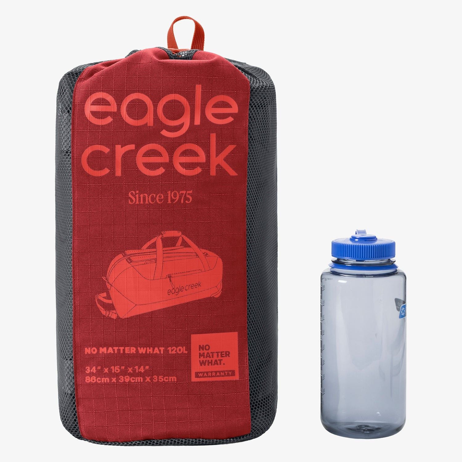 Eagle Creek No Matter What Rolling Duffel 120L (Cranberry Red)