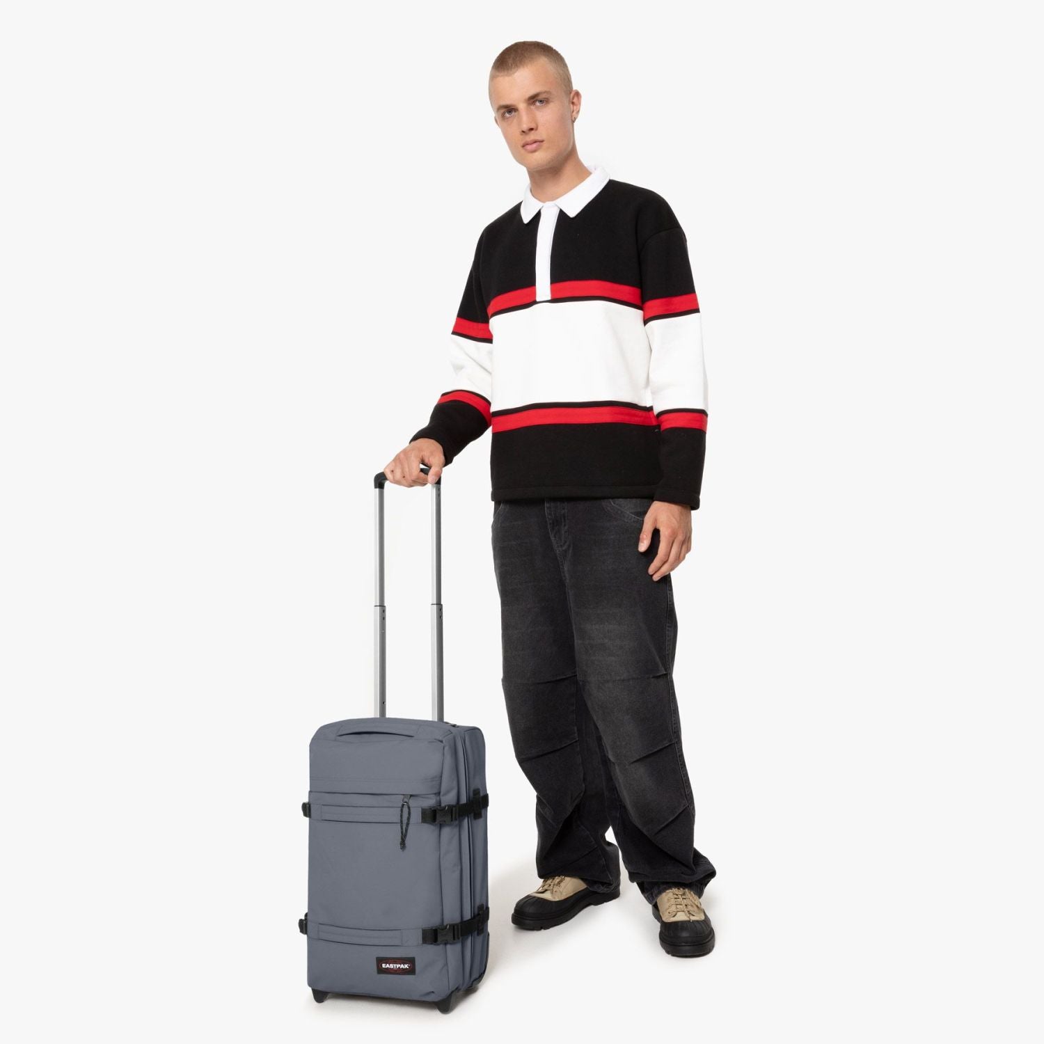 Eastpak Transit'R Soft Case S (21") Luggage - Cobble Grey