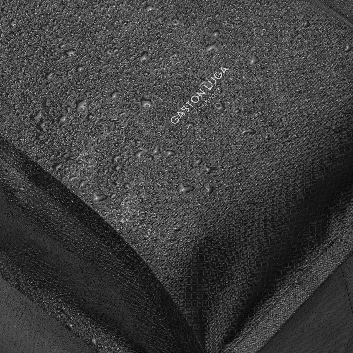 Gaston Luga Lightweight Duoseal Flap Backpack 14" - Black