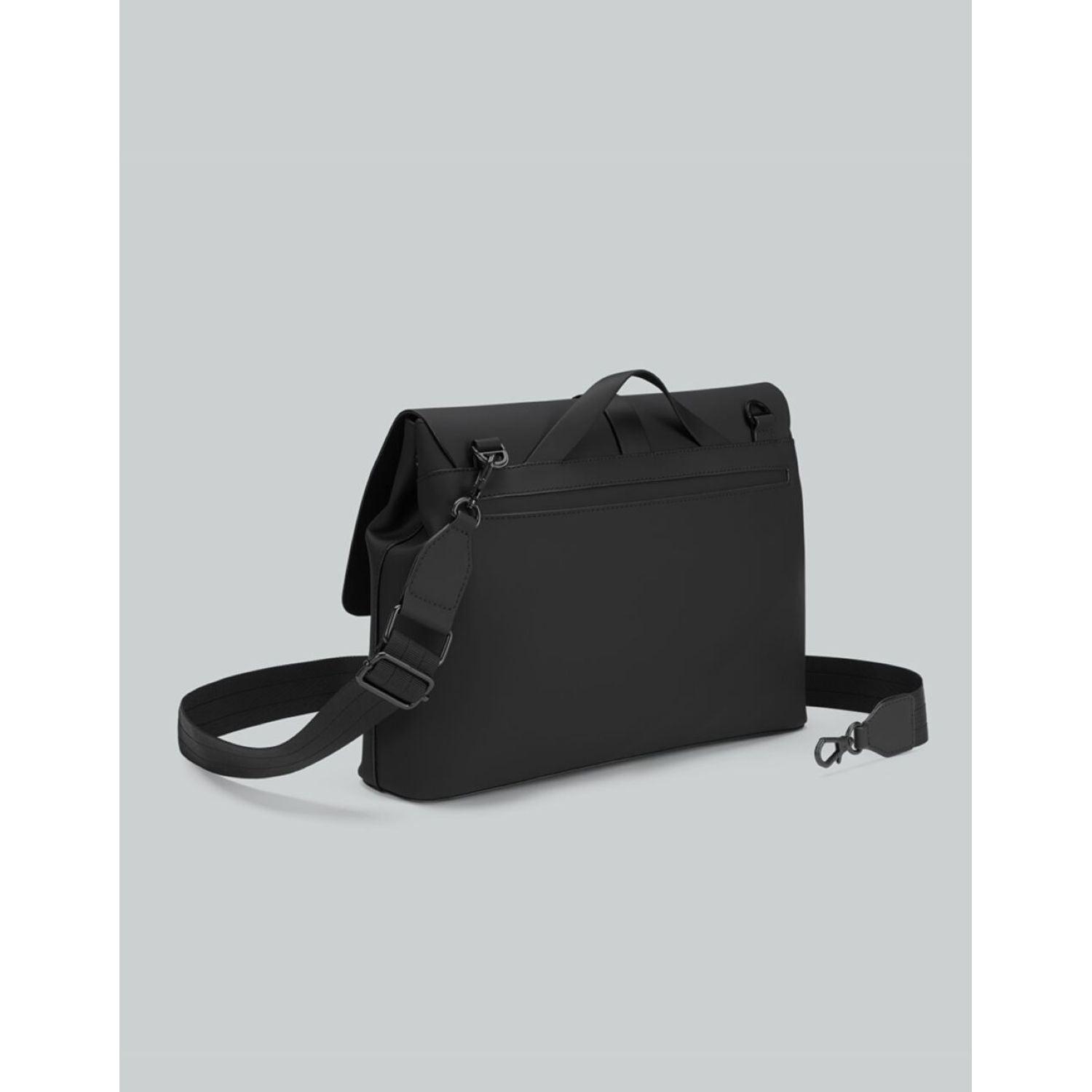 Gaston Luga Splash Crossbody Large 14" - Black