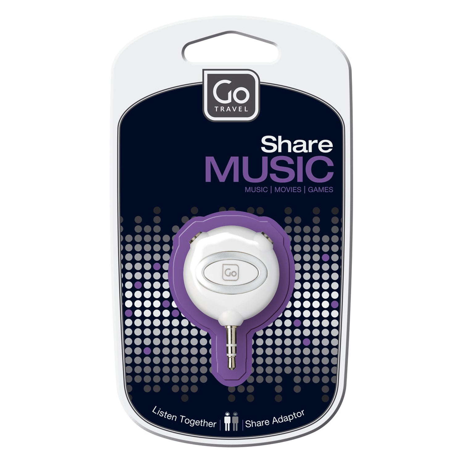 Go Travel Share Adapter - White