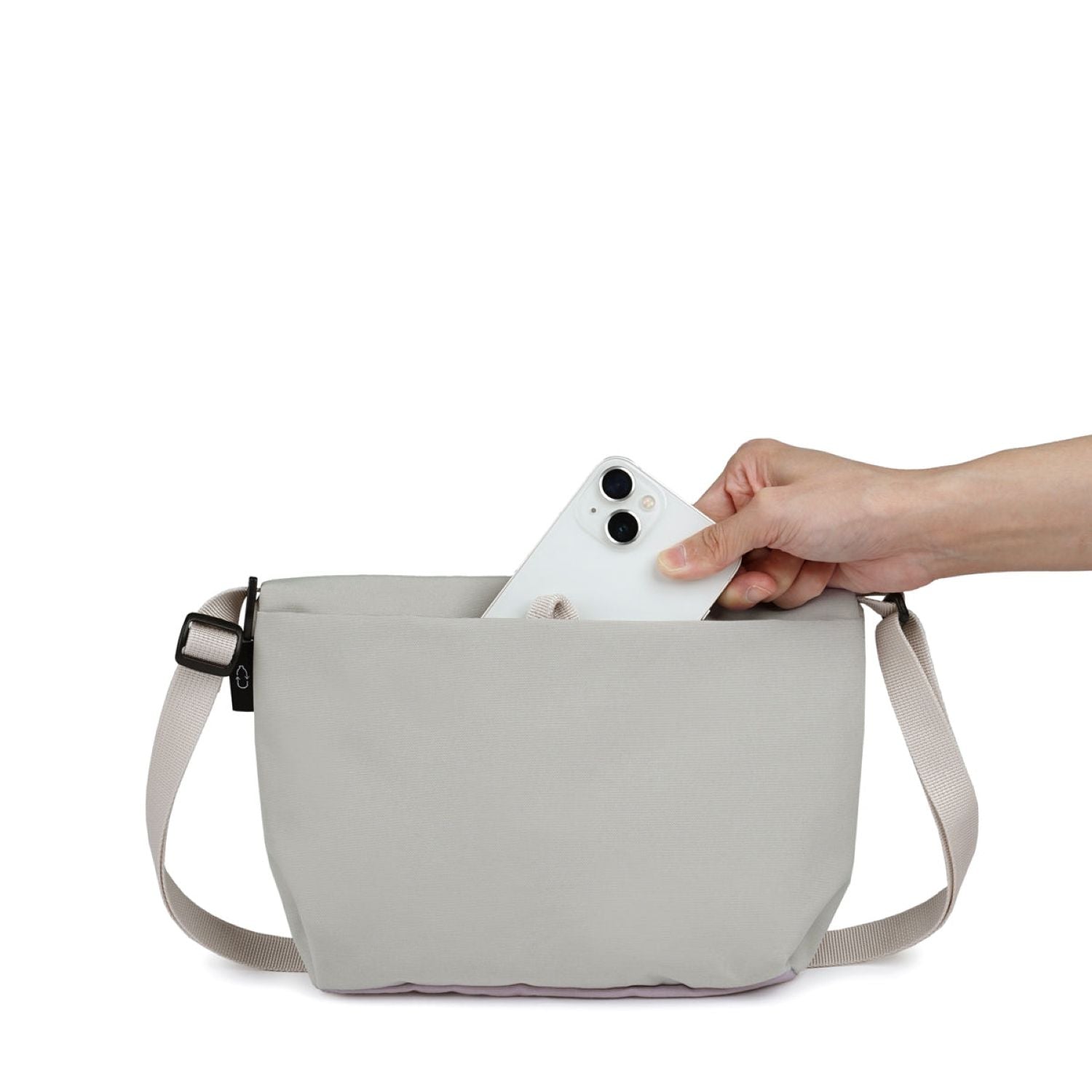 Hellolulu Cana Compact Utility Bag Recycled (Gentle Gray)