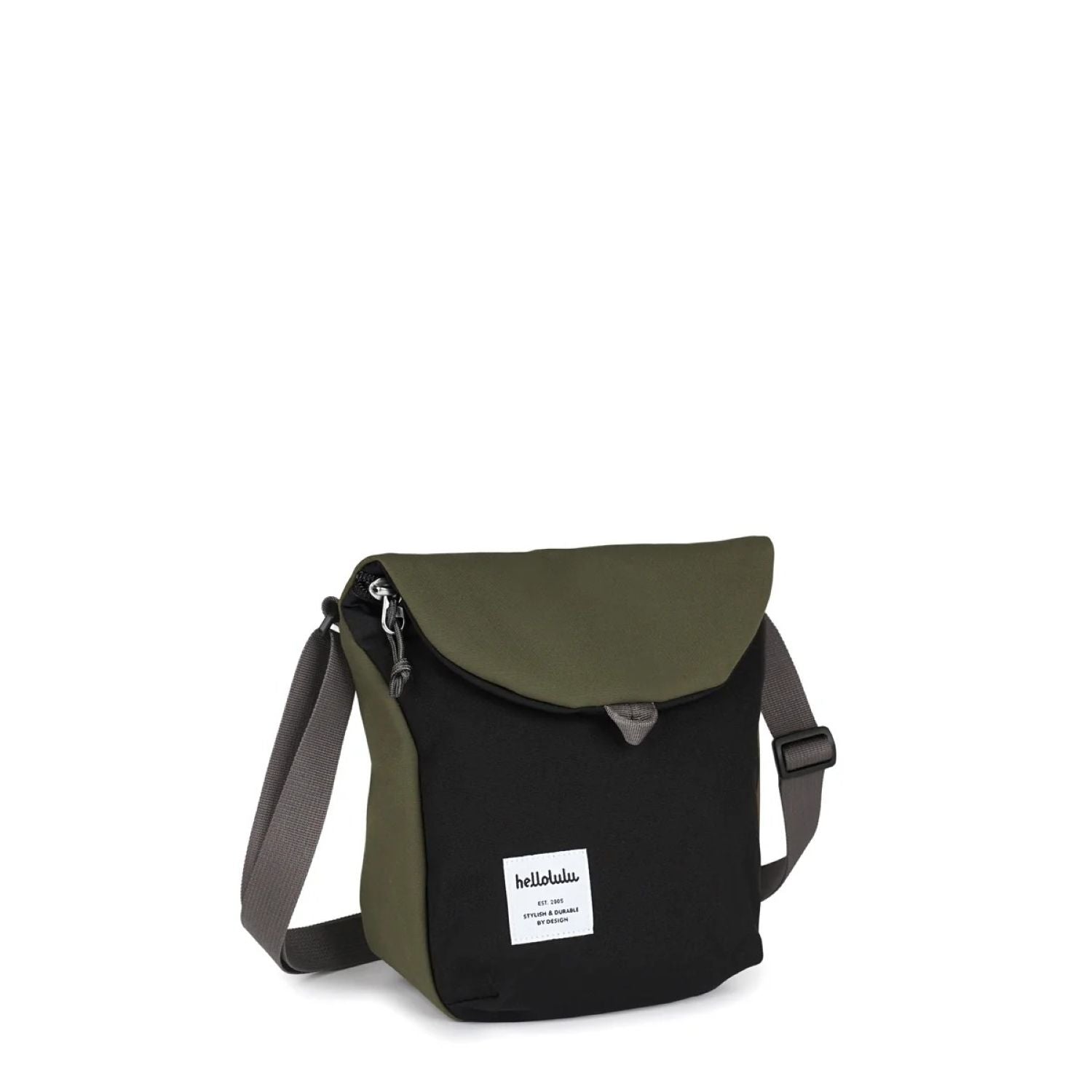 Hellolulu Desi Sling Bag Recycled (Capulet Olive/Flat Black)