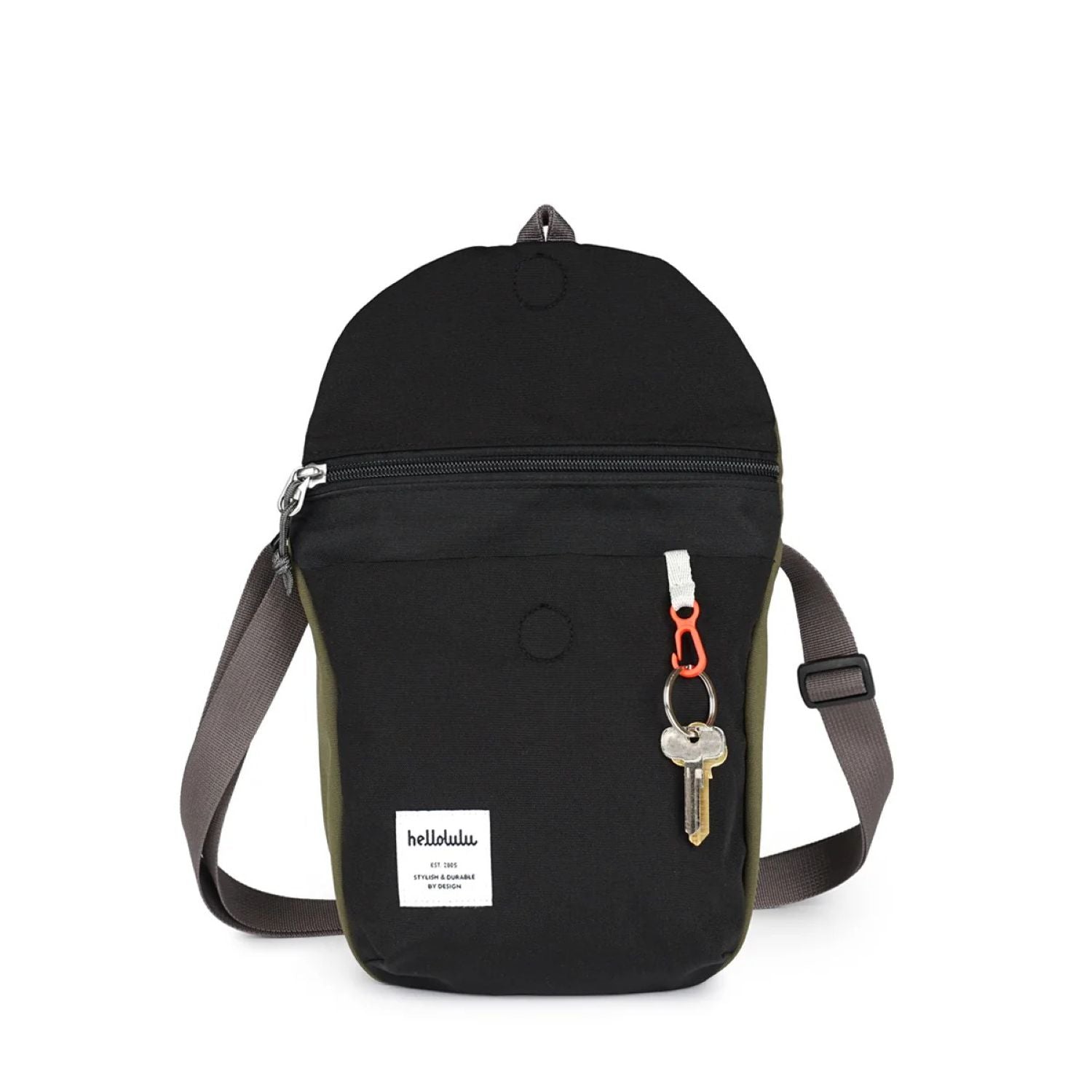 Hellolulu Desi Sling Bag Recycled (Capulet Olive/Flat Black)