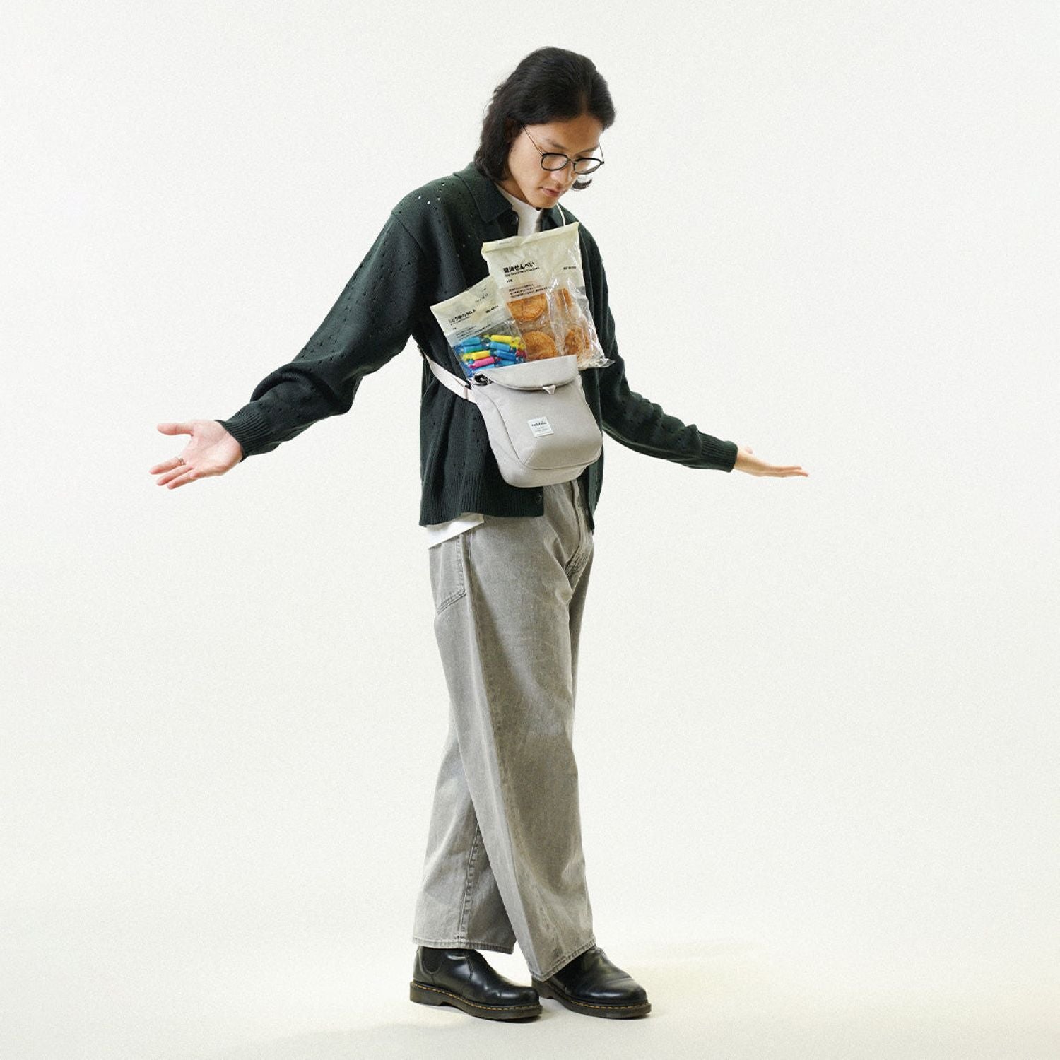 Hellolulu Desi Sling Bag Recycled (Gentle Gray)