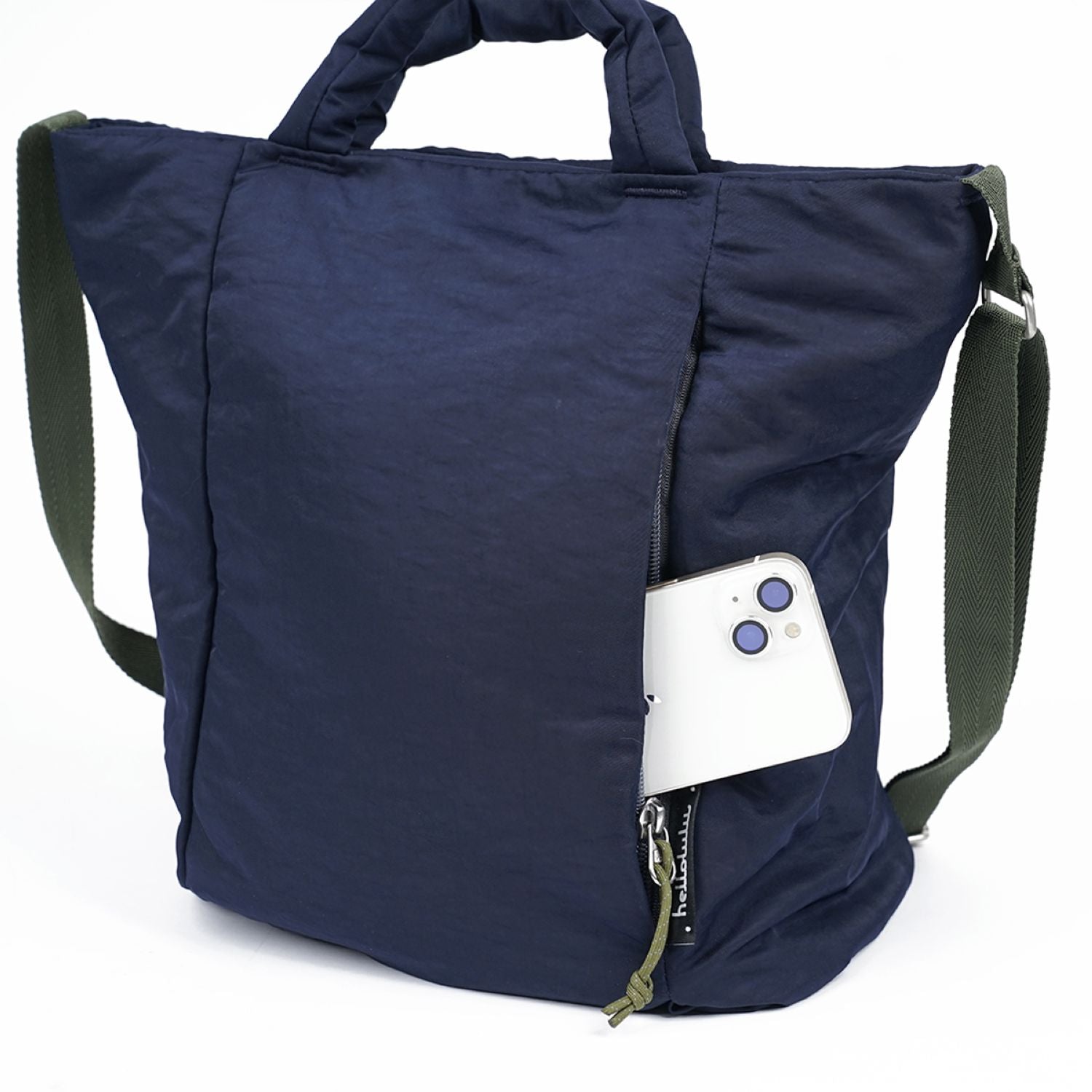 Hellolulu Julian Daily 2-Way Tote (Berry Blue)