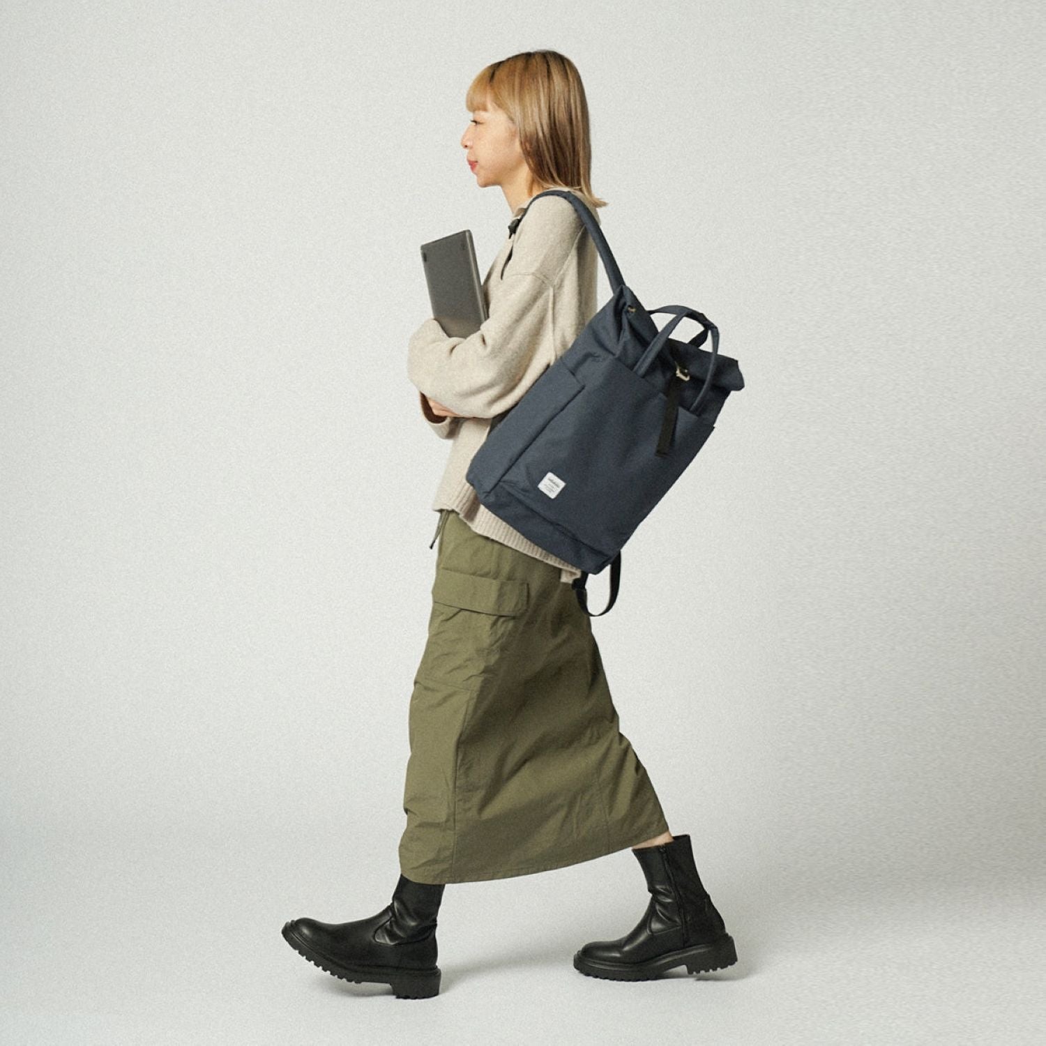 Hellolulu Kacy All Day Backpack Recycled (Dark Sapphire)