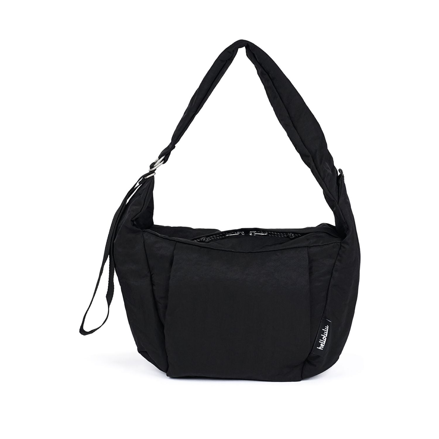 Hellolulu Miles Shoulder Bag (M) (Jade Black)
