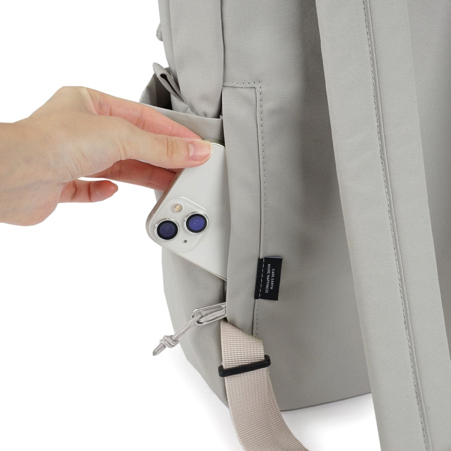 Hellolulu Mini Carter Backpack Recycled (Gentle Gray)