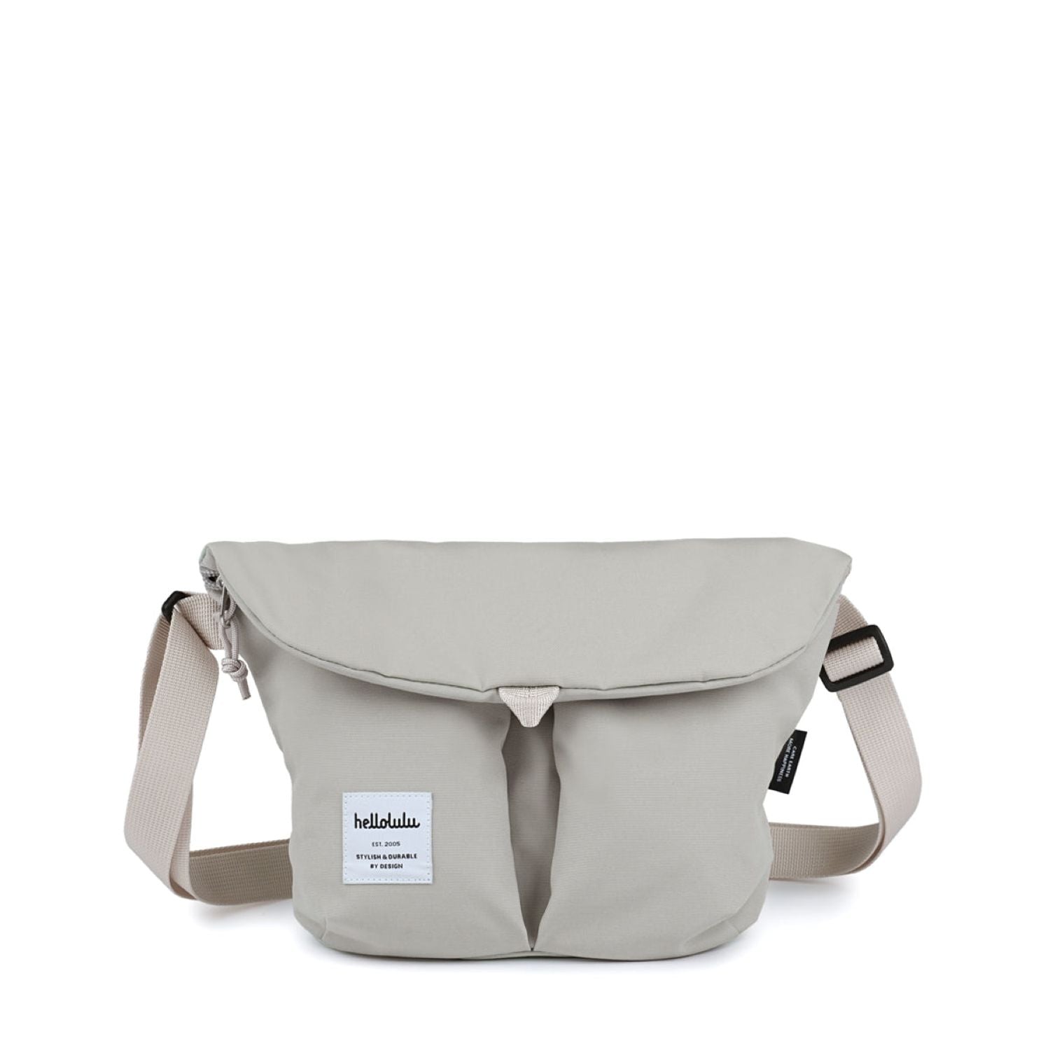 Hellolulu Mini Kasen Shoulder Bag Recycled (Gentle Gray)