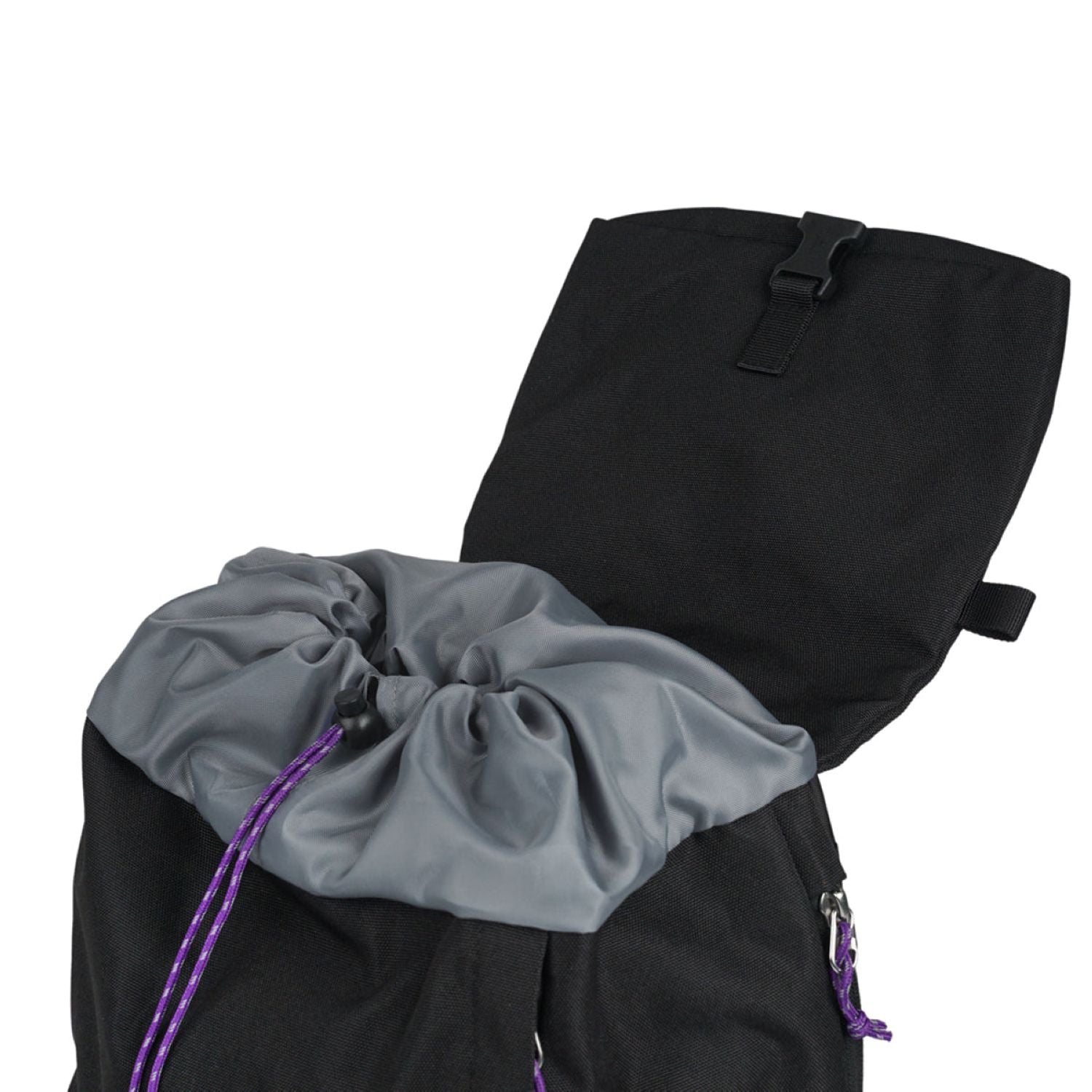 Hellolulu Saro Utility Flap Backpack M (Cool Black)