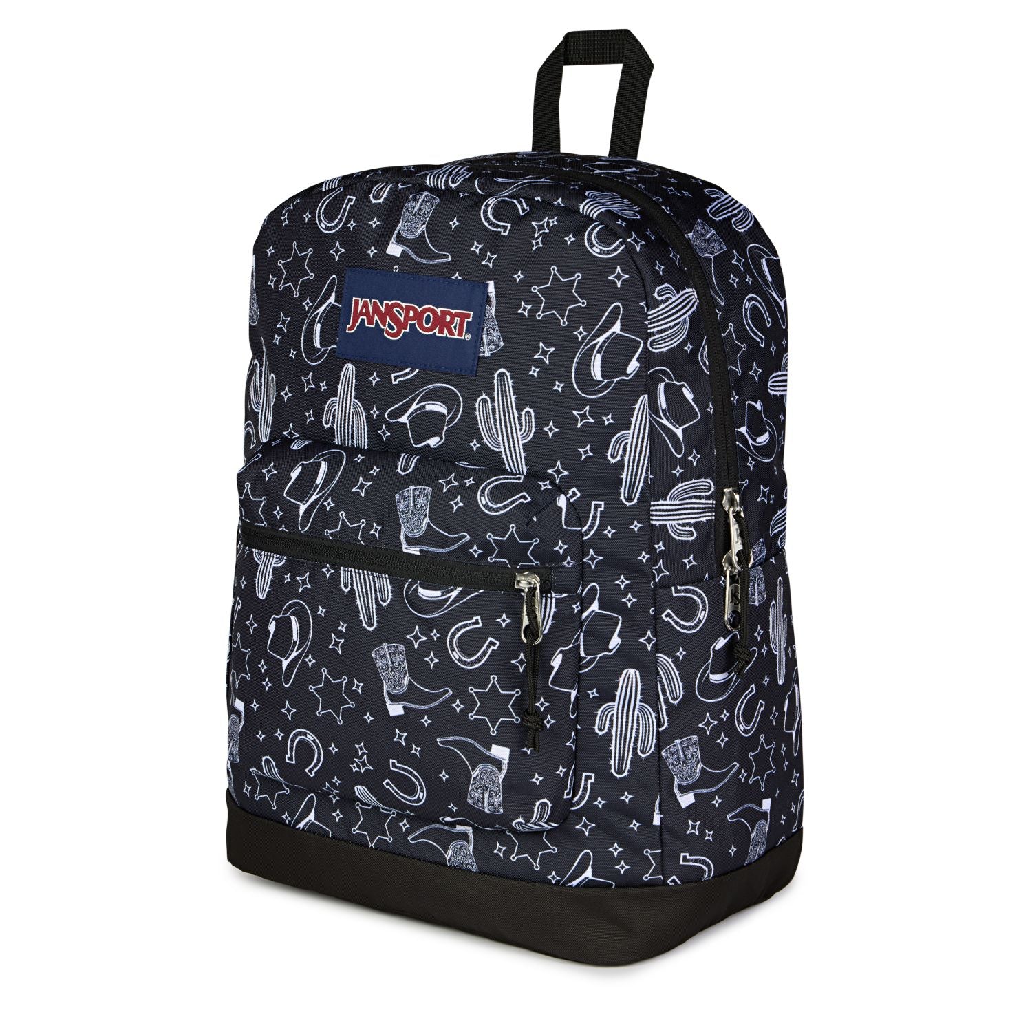Jansport Cross Town - Wild West Escape Black/Black/White