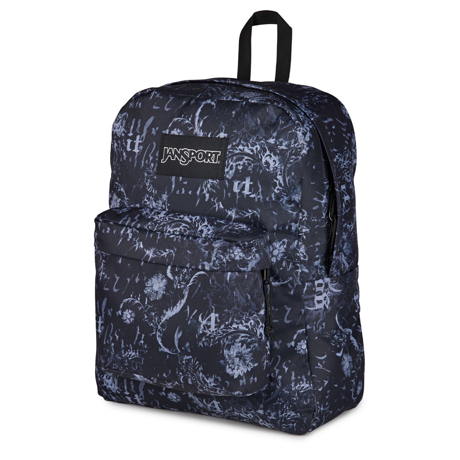 Jansport Superbreak Plus - Afflicted Black/Charcoal/Dk Grey