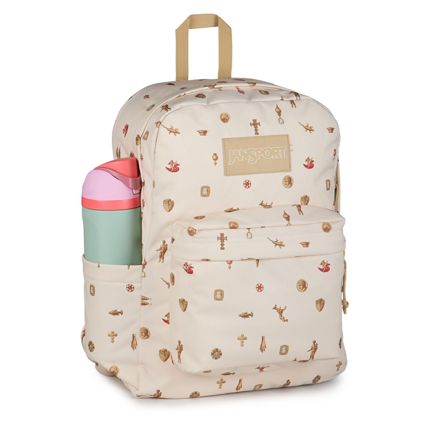 Jansport Superbreak Plus - Gilded Relics Moon Flower/Gold
