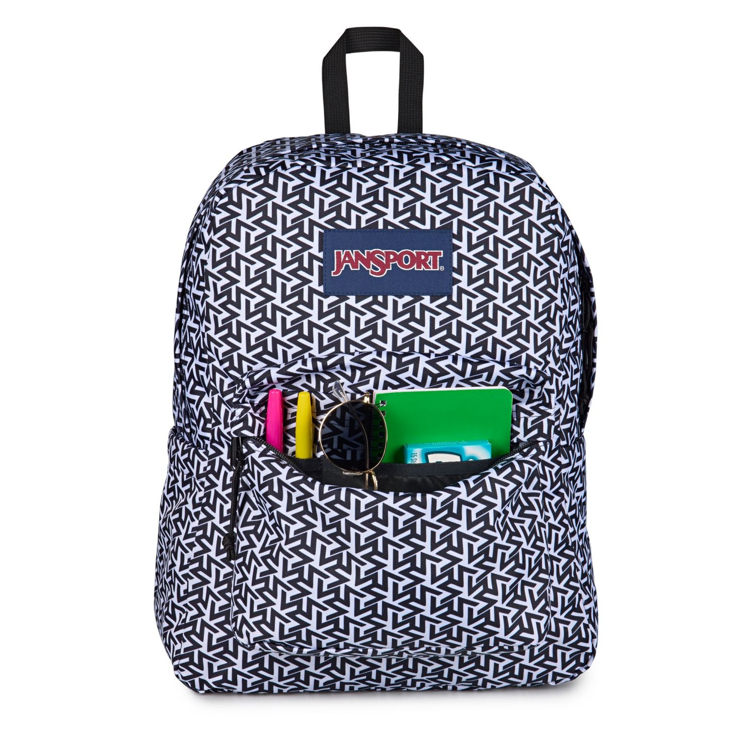 Jansport Superbreak Plus - Team Colors White/Black/Black