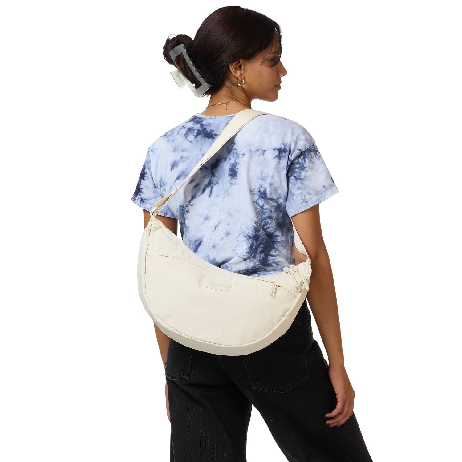 Jansport Unphased Crossbody Large Soft Nylon - Moon Flower