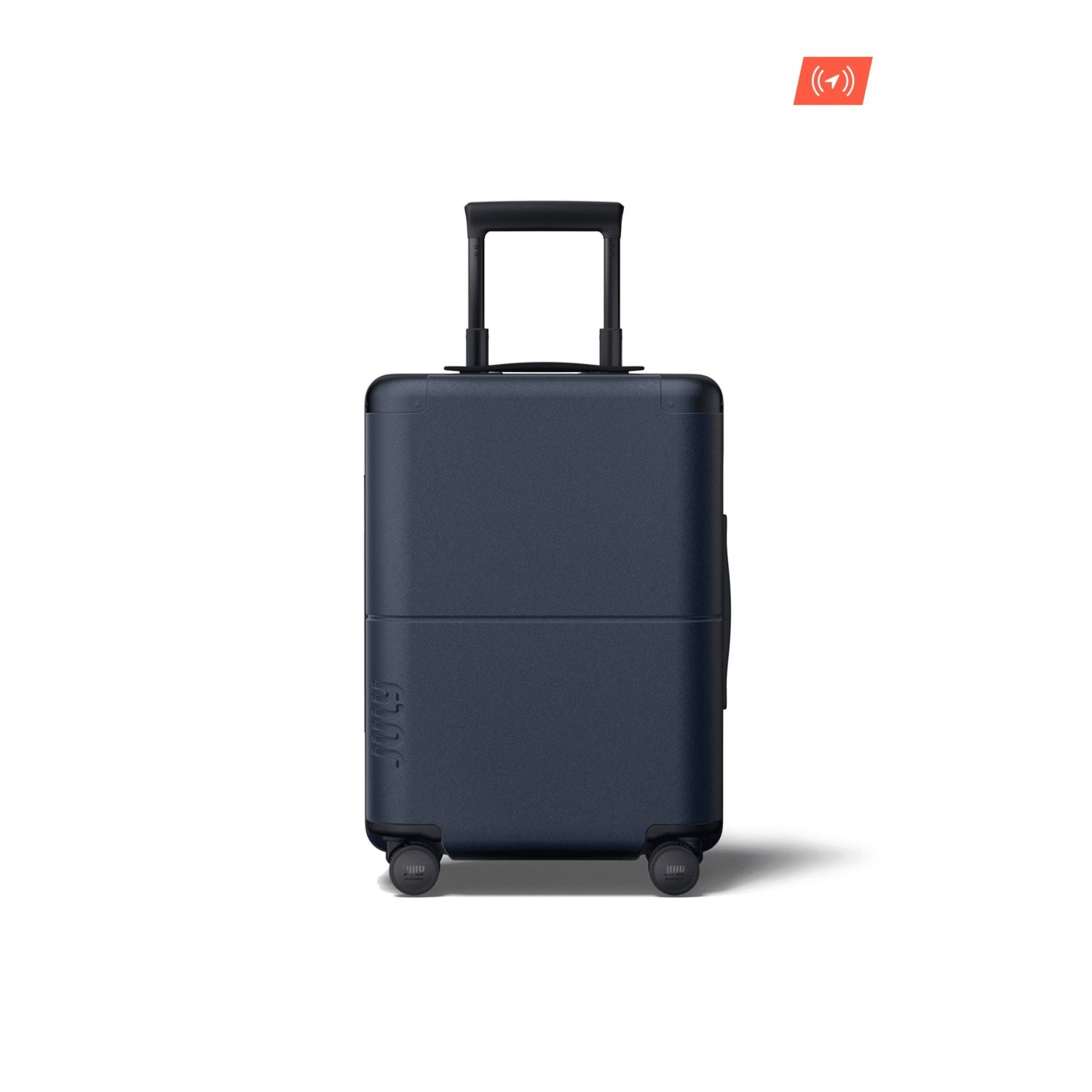 July Carry On Original Polycarbonate  21" Luggage With Casesafe Tracking & Power Bank & Usb/Usb-C Cable - Navy