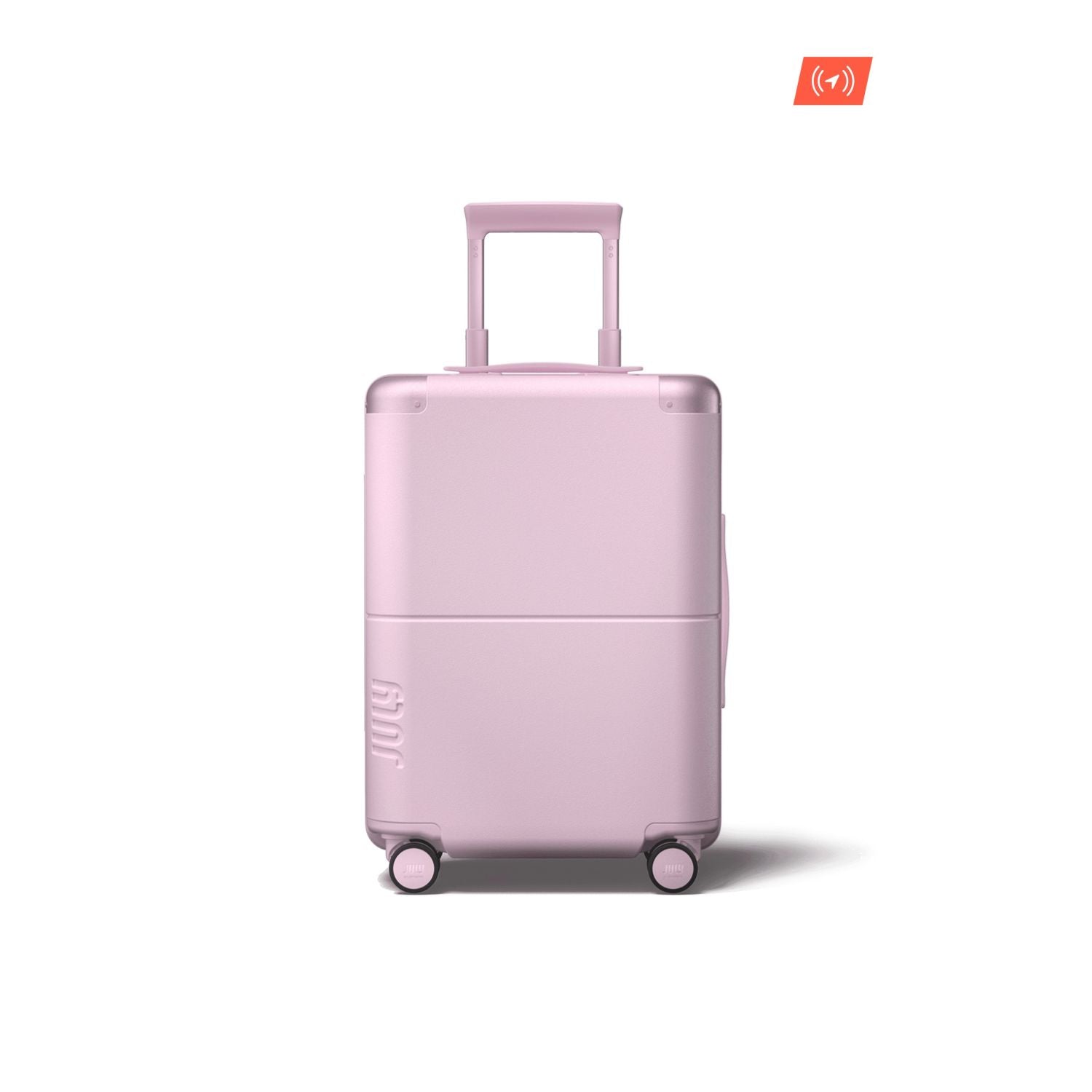 July Carry On Original Polycarbonate  21" Luggage With Casesafe Tracking & Power Bank & Usb/Usb-C Cable - Blush Pink