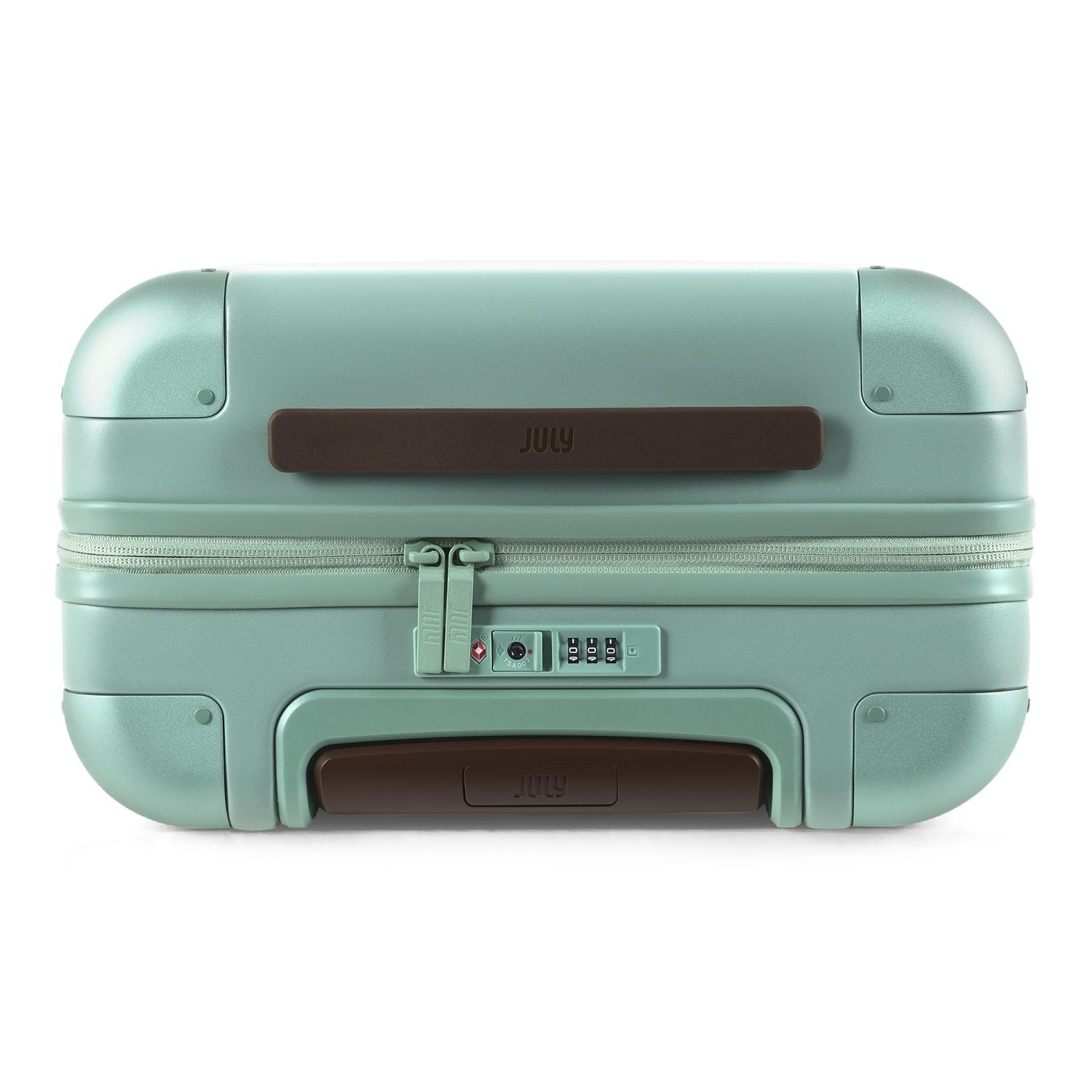 July Carry On Original Polycarbonate 21" Luggage With Power Bank & Usb/Usb-C Cable - Mint