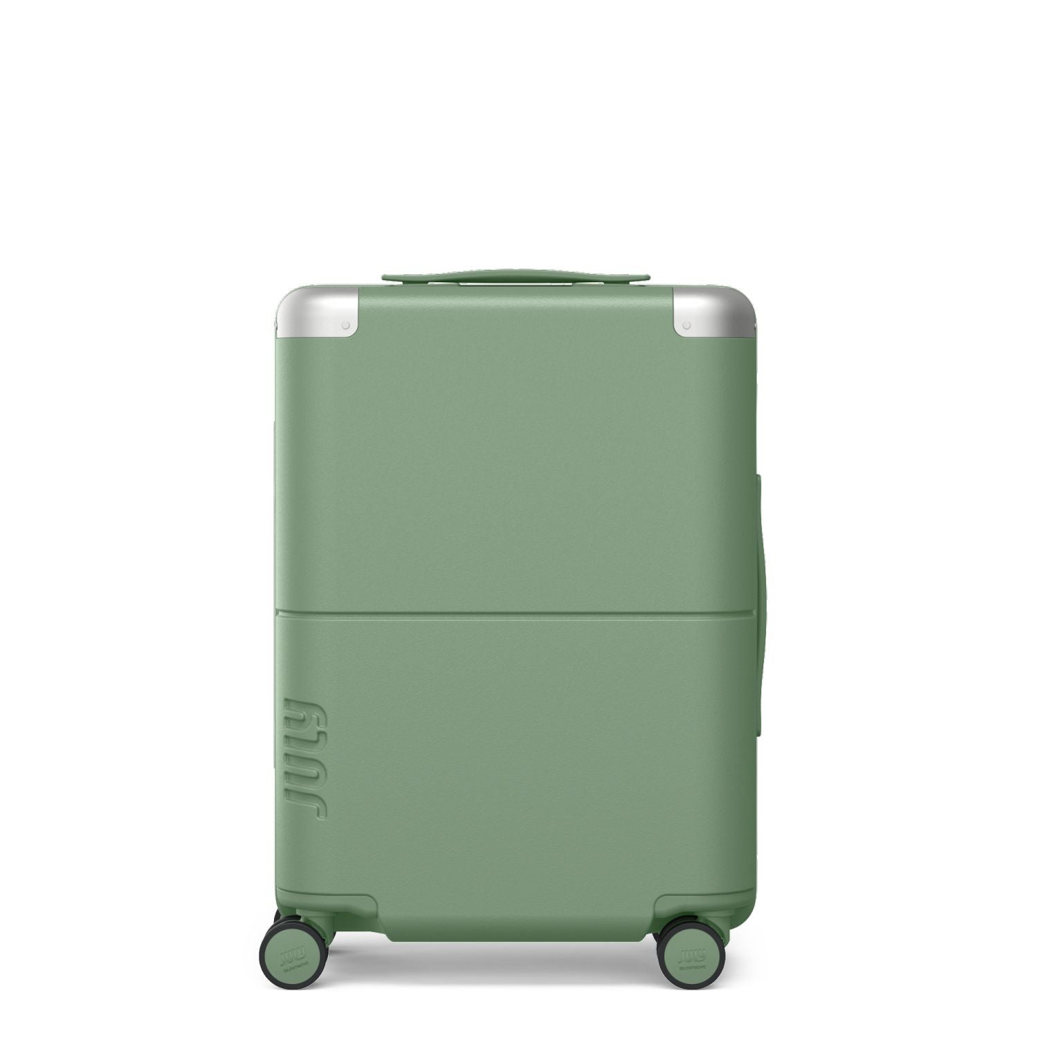 July Carry On Original Polycarbonate 21" Luggage With Power Bank & USB/USB-C Cable - Sage