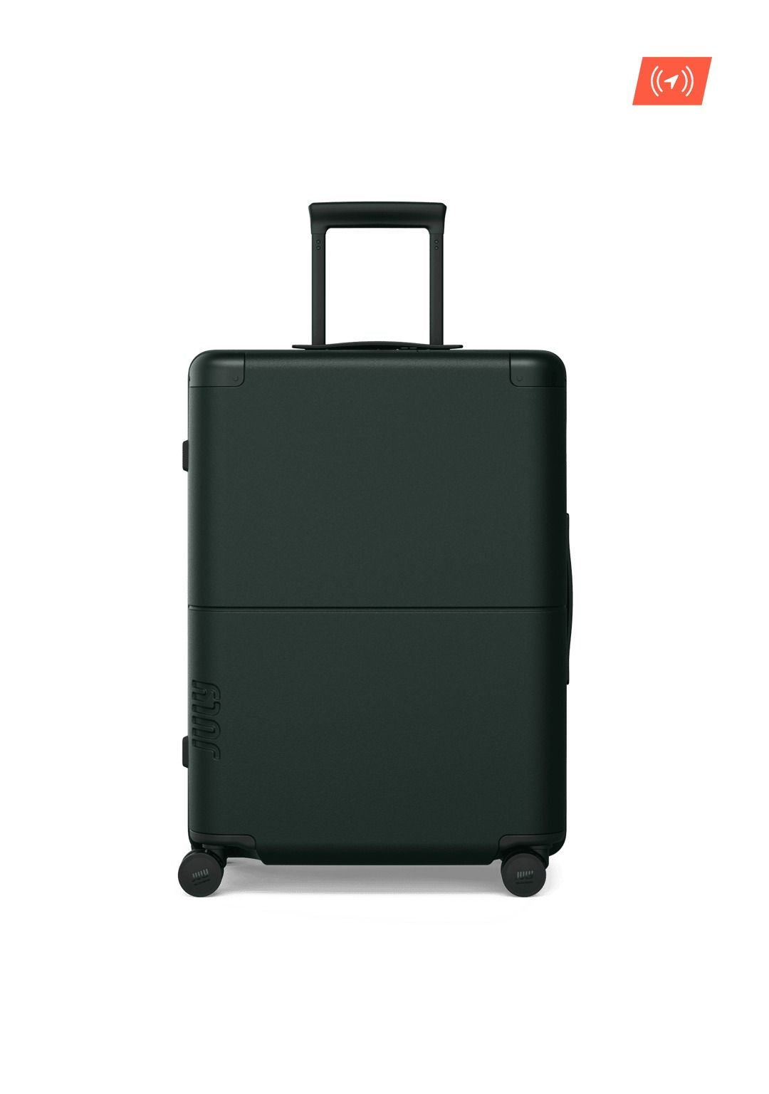 July Checked Expandable Polycarbonate With Casesafe Tracking 26" Luggage - Forest