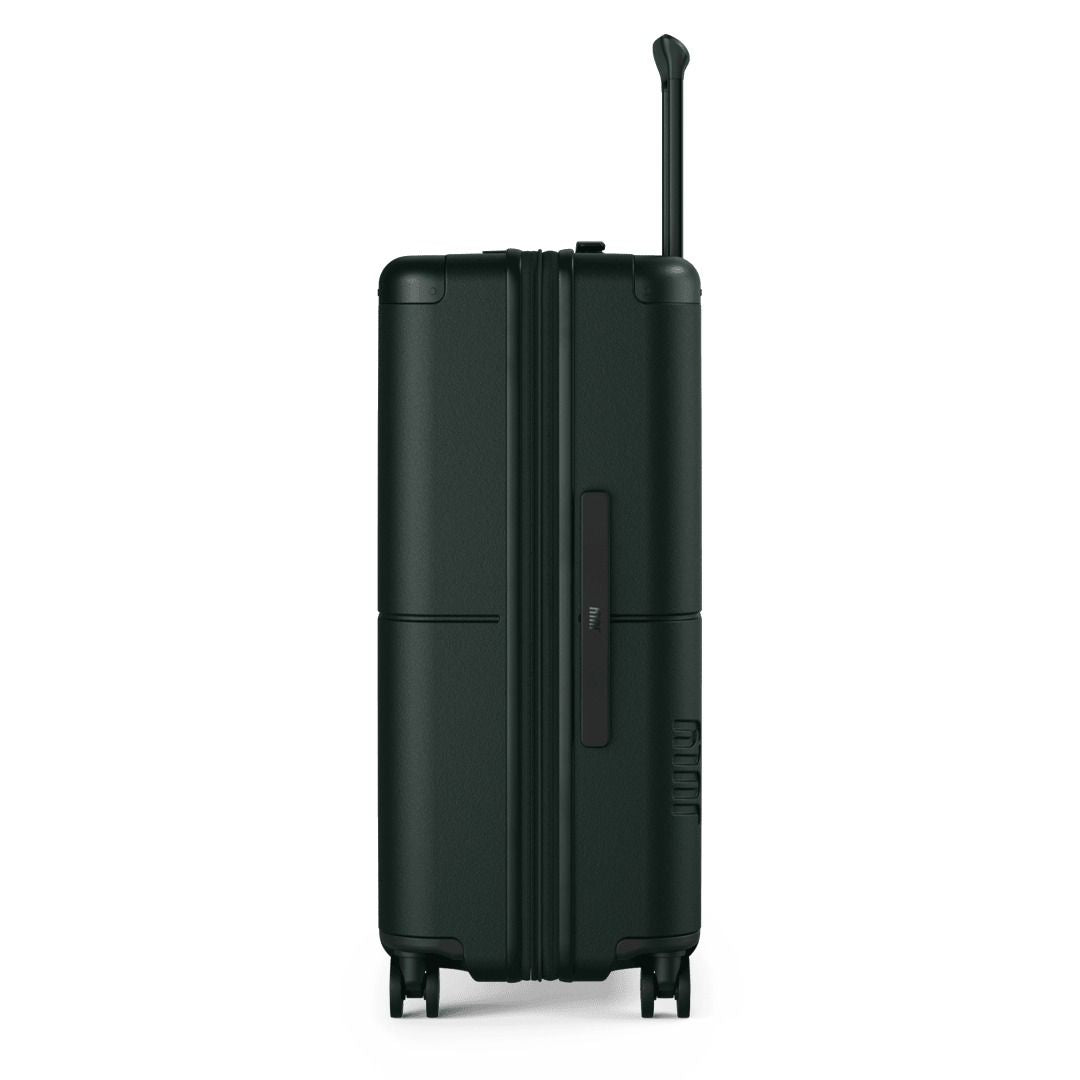July Checked Expandable Polycarbonate With Casesafe Tracking 26" Luggage - Forest