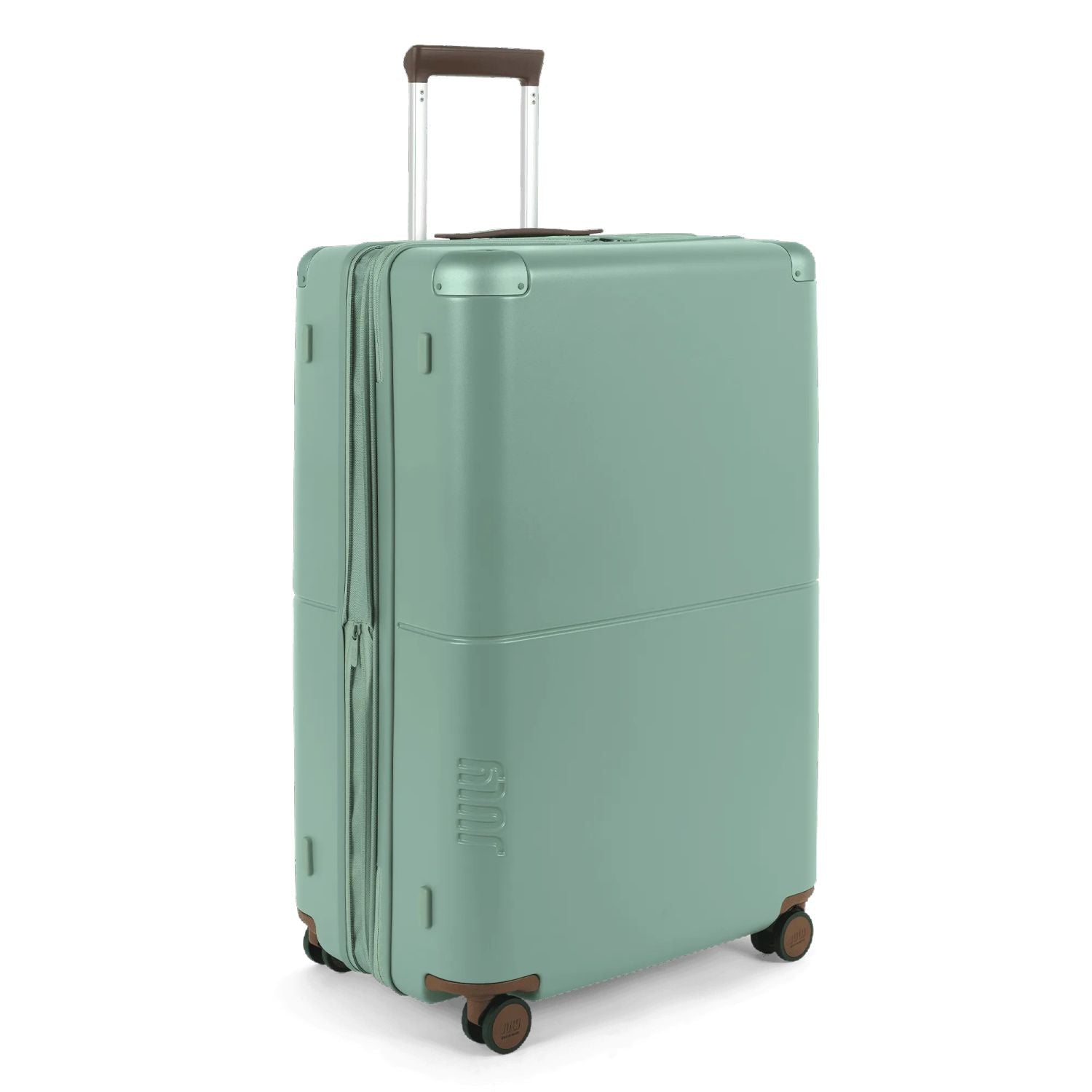 July Checked Plus Expandable Polycarbonate 28" Luggage - Mint