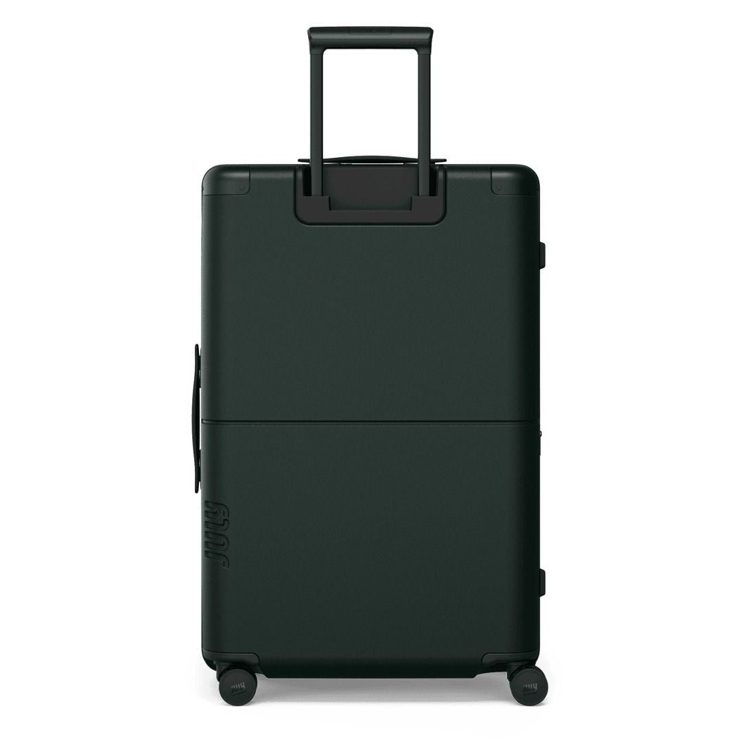 July Checked Plus Expandable Polycarbonate With Casesafe Tracking 28" Luggage - Forest