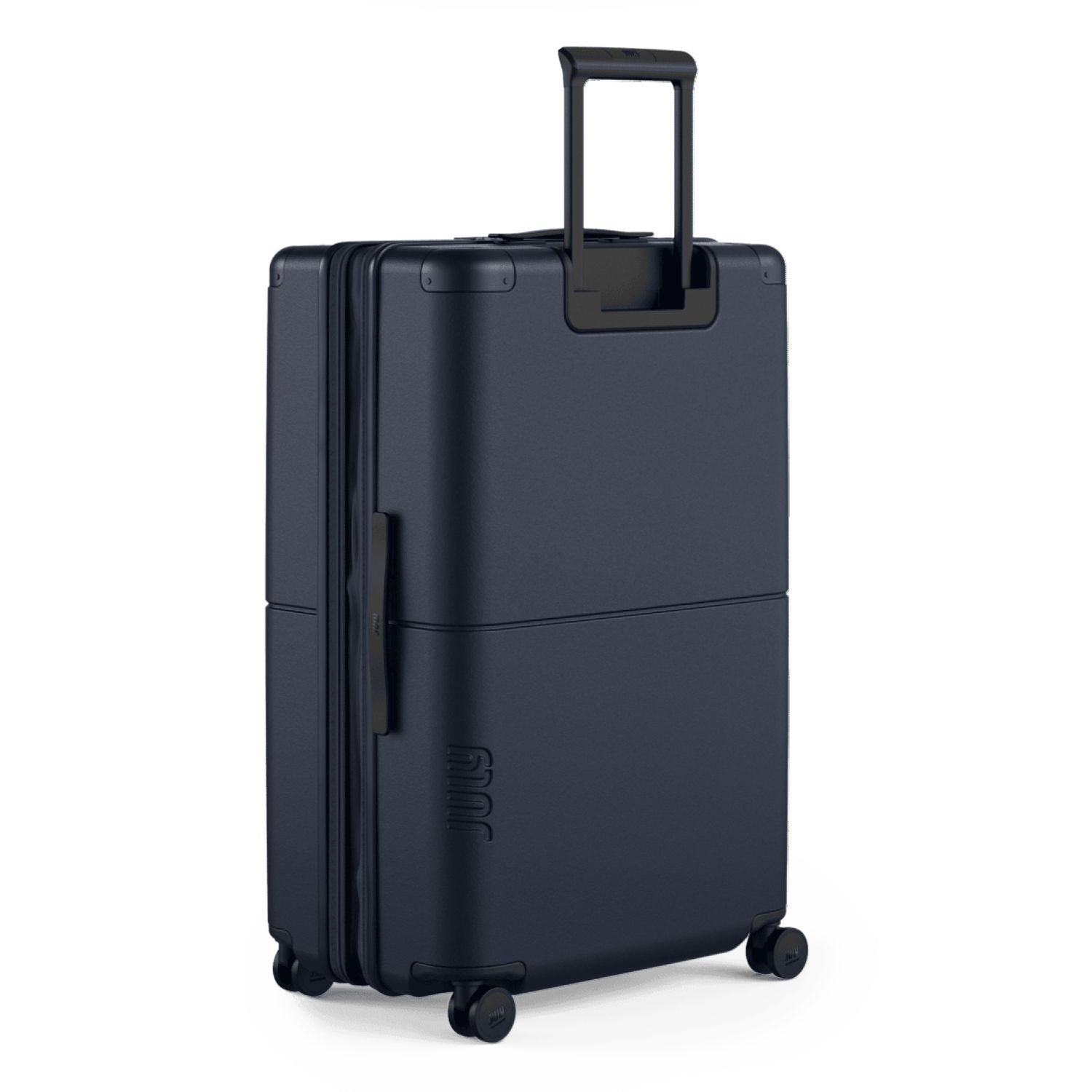 July Checked Plus Expandable Polycarbonate With Casesafe Tracking 28" Luggage - Navy