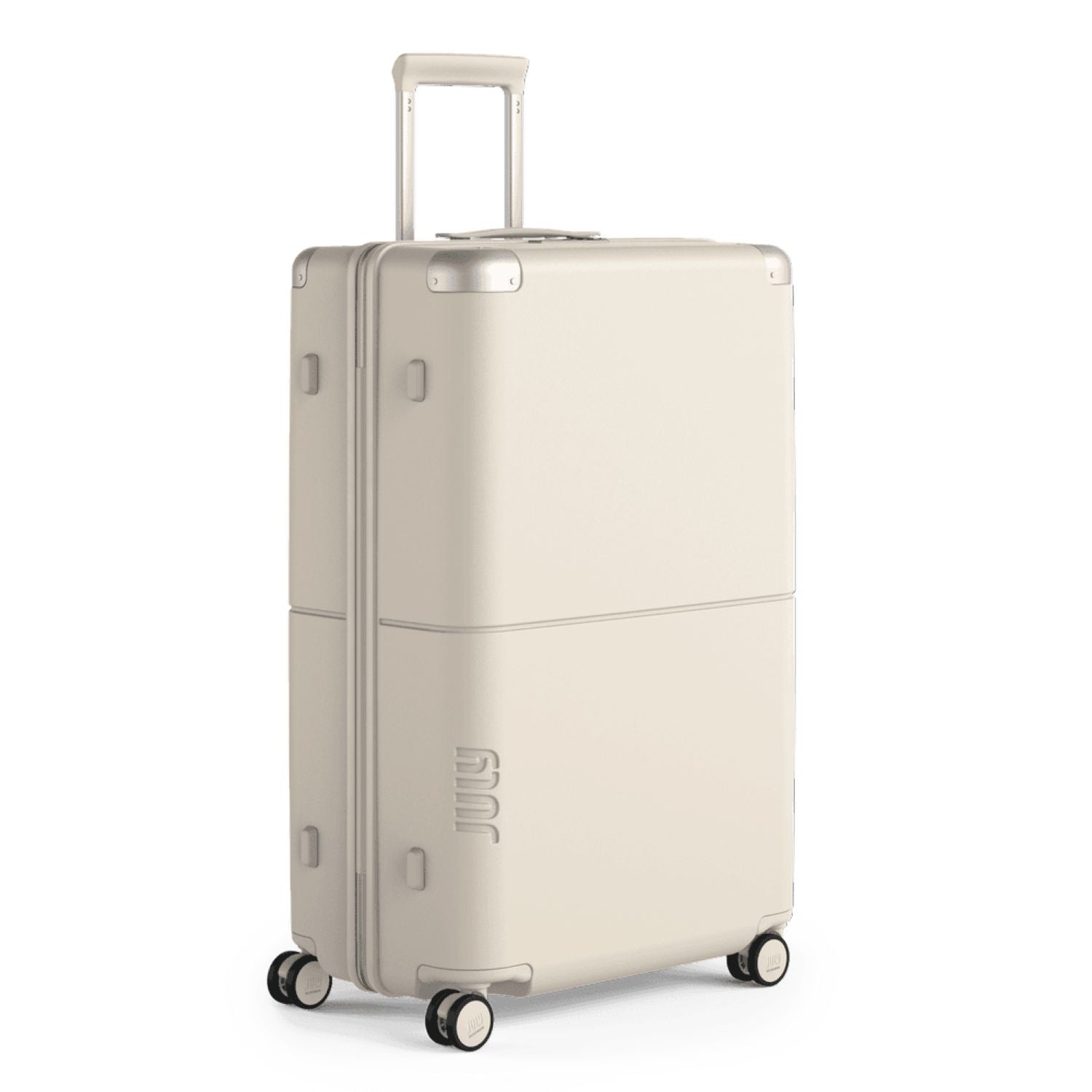 July Checked Plus Polycarbonate 30" Luggage - Bone