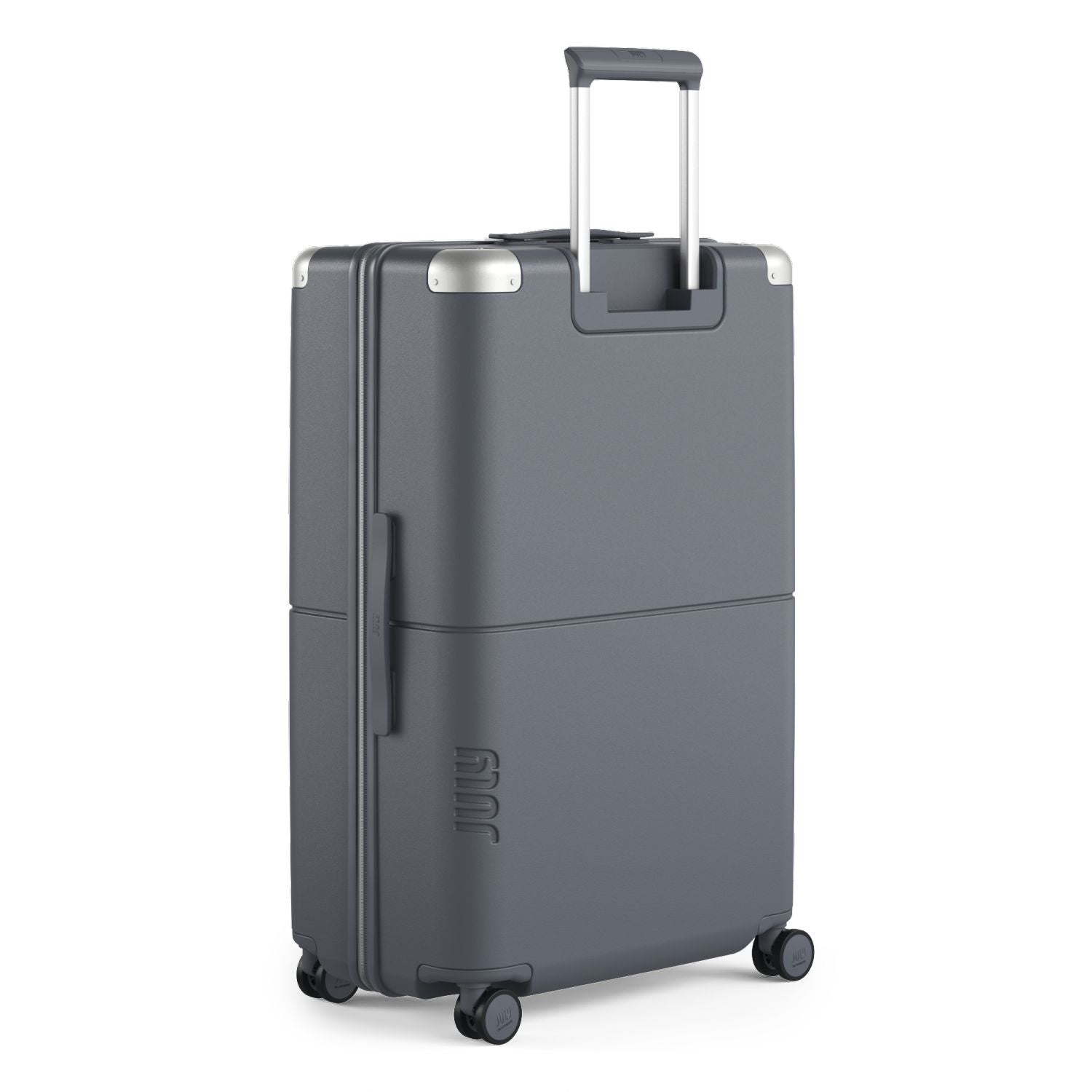 July Checked Plus Polycarbonate 30" Luggage - Steel Blue