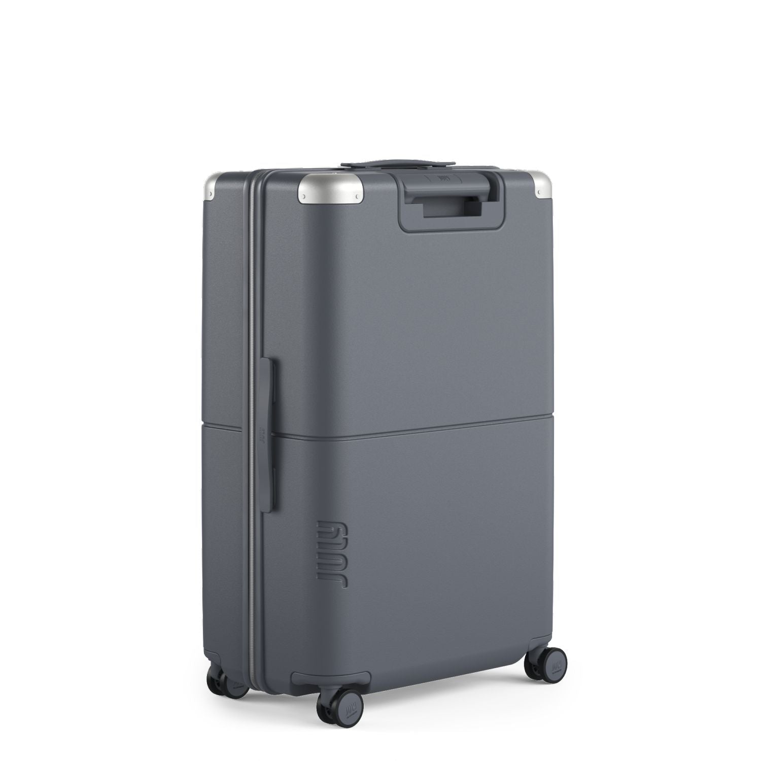 July Checked Plus Polycarbonate 30" Luggage - Steel Blue