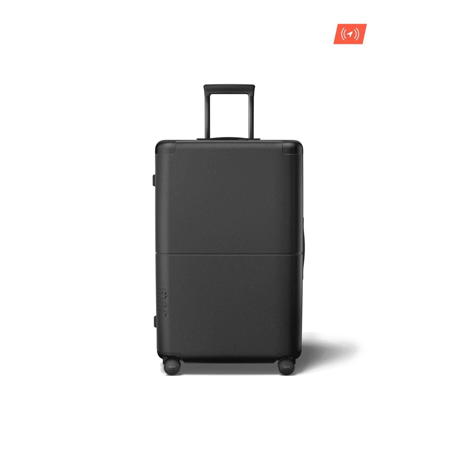 July Checked Plus Polycarbonate With Casesafe Tracking 30" Luggage - Charcoal