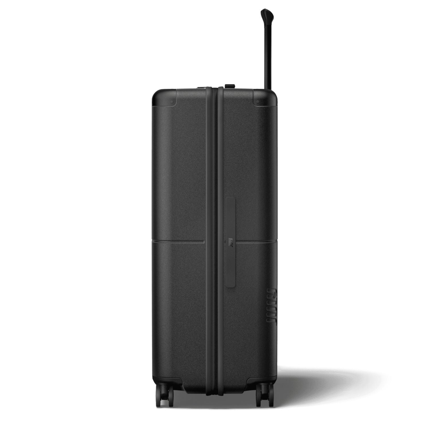 July Checked Plus Polycarbonate With Casesafe Tracking 30" Luggage - Charcoal