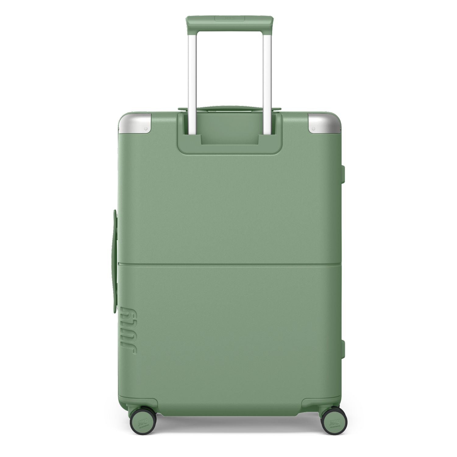 July Checked Polycarbonate 26" Luggage - Sage