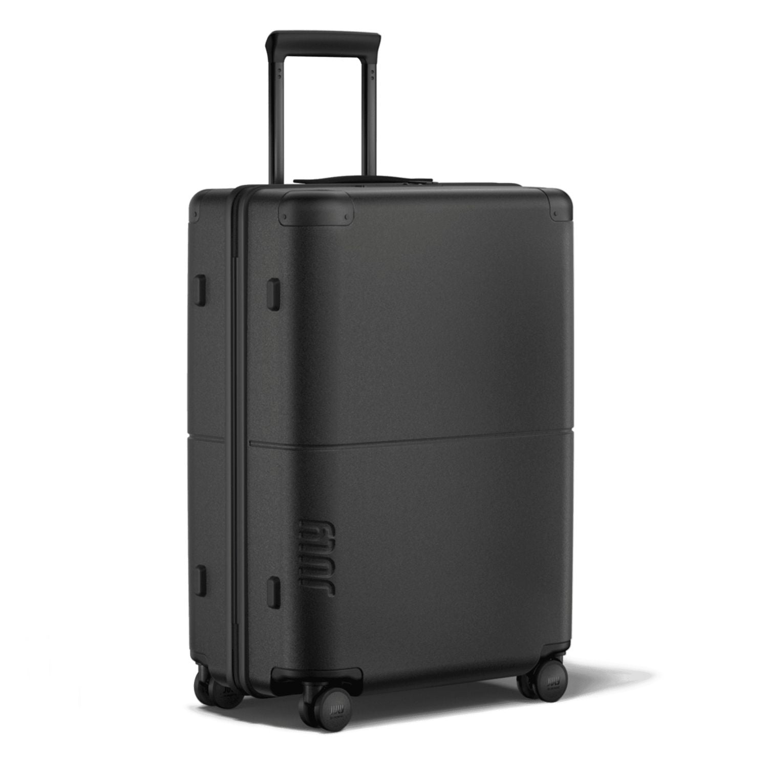 July Checked Polycarbonate With Casesafe Tracking 26" Luggage - Charcoal