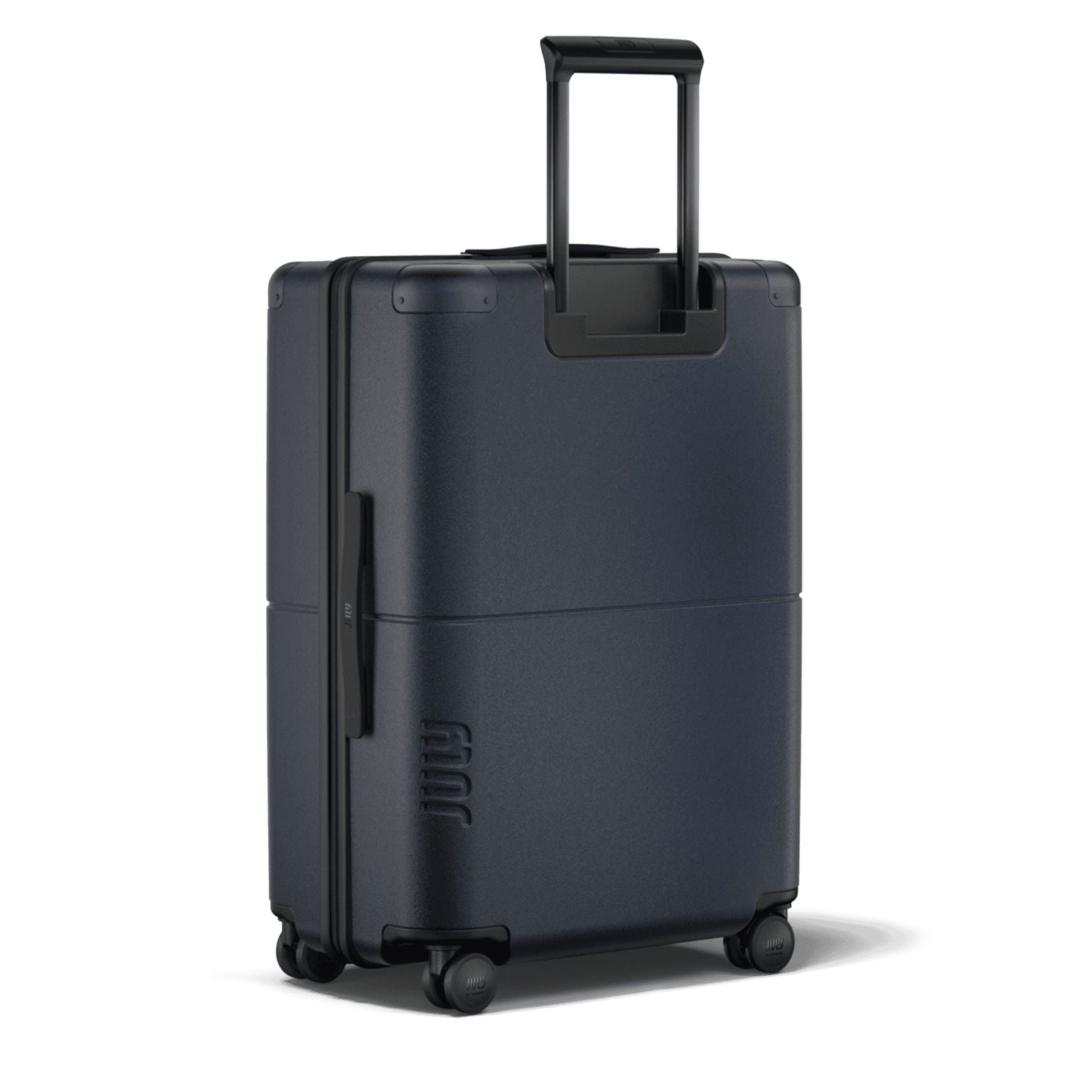 July Checked Polycarbonate With Casesafe Tracking 26" Luggage - Navy