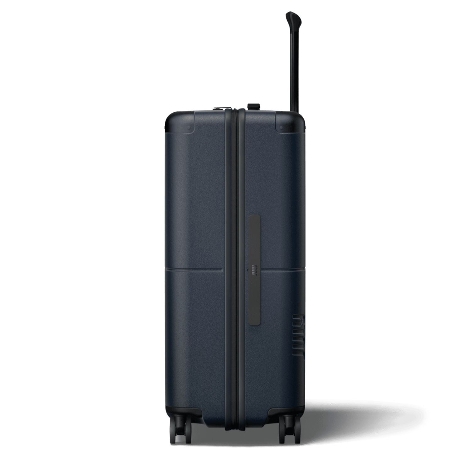 July Checked Polycarbonate With Casesafe Tracking 26" Luggage - Navy