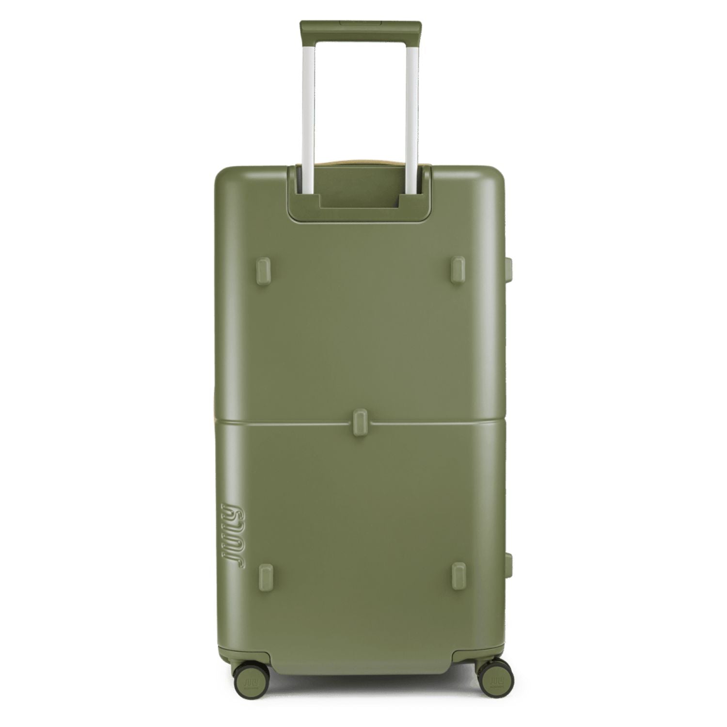 July Checked Trunk Plus Polycarbonate Frame 30" Luggage - Matte Moss