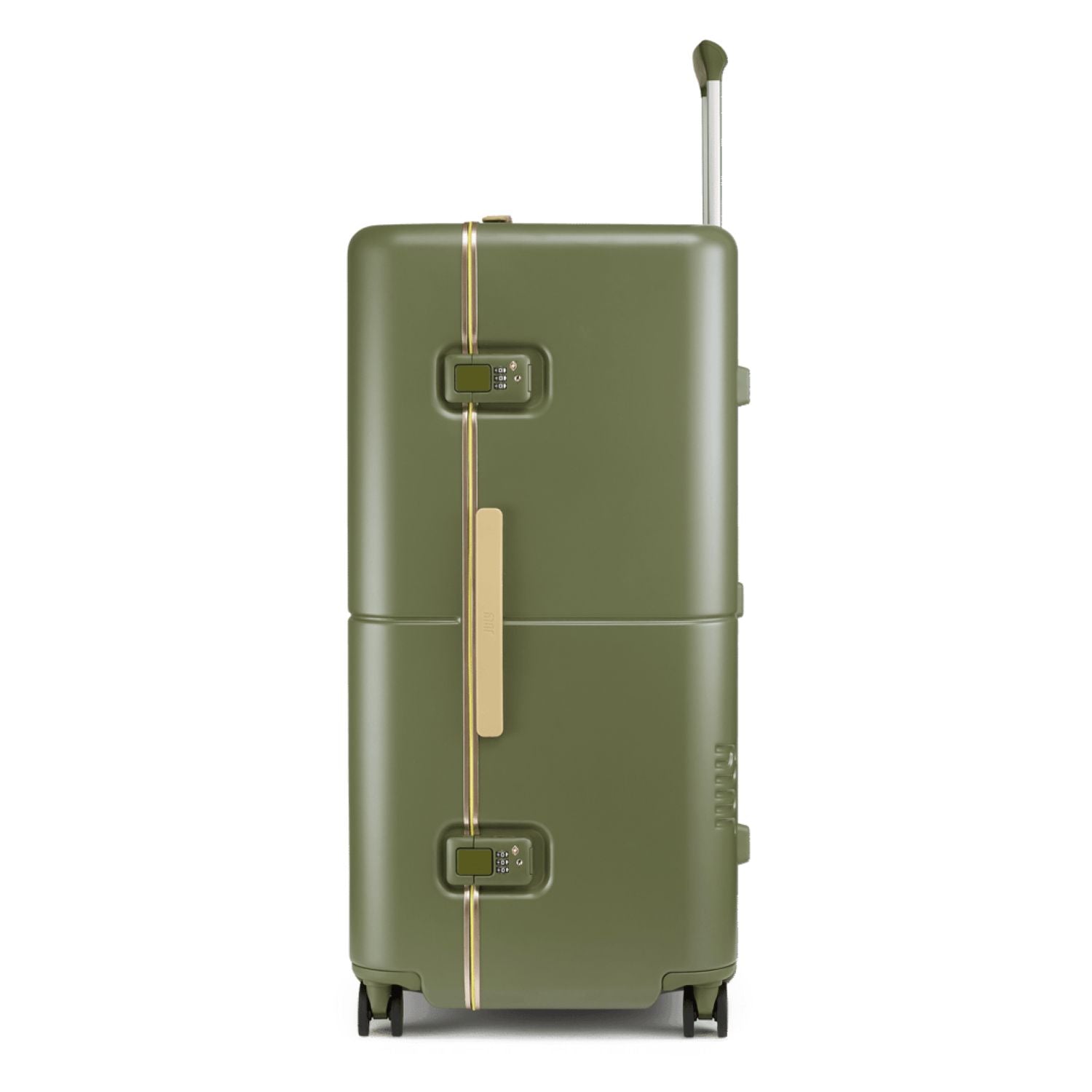 July Checked Trunk Plus Polycarbonate Frame 30" Luggage - Matte Moss